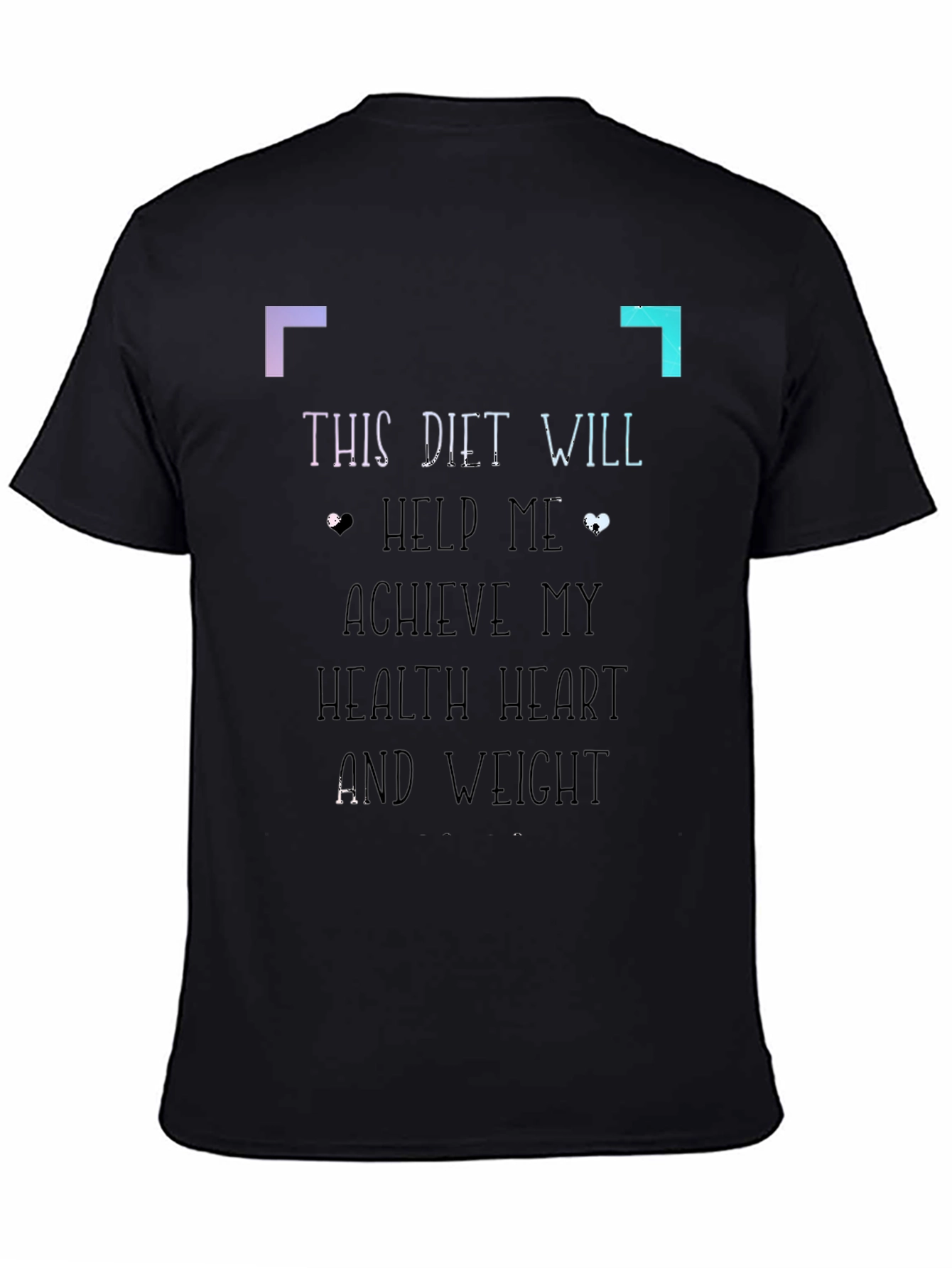 Diet Motivation Graphic Tee