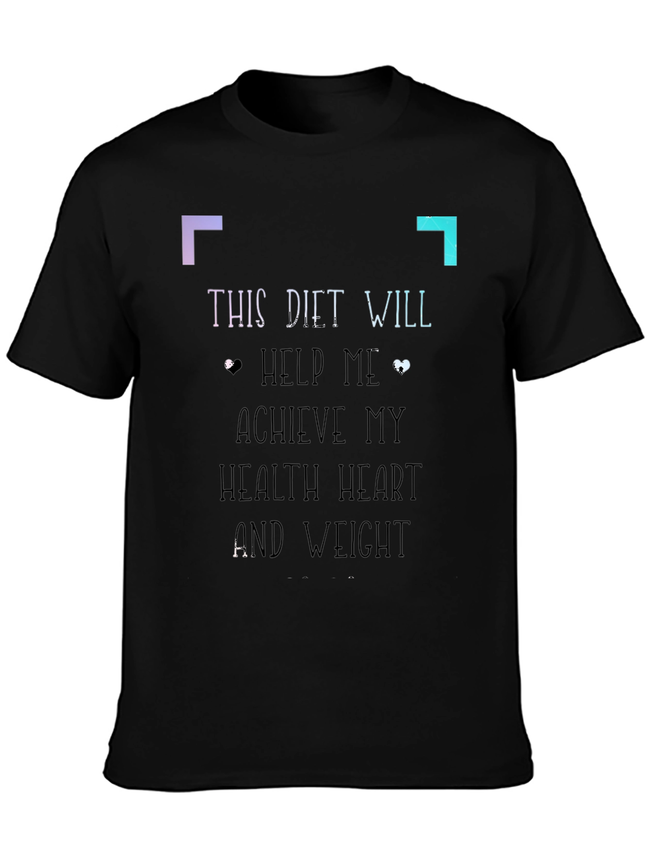 Diet Motivation Graphic Tee
