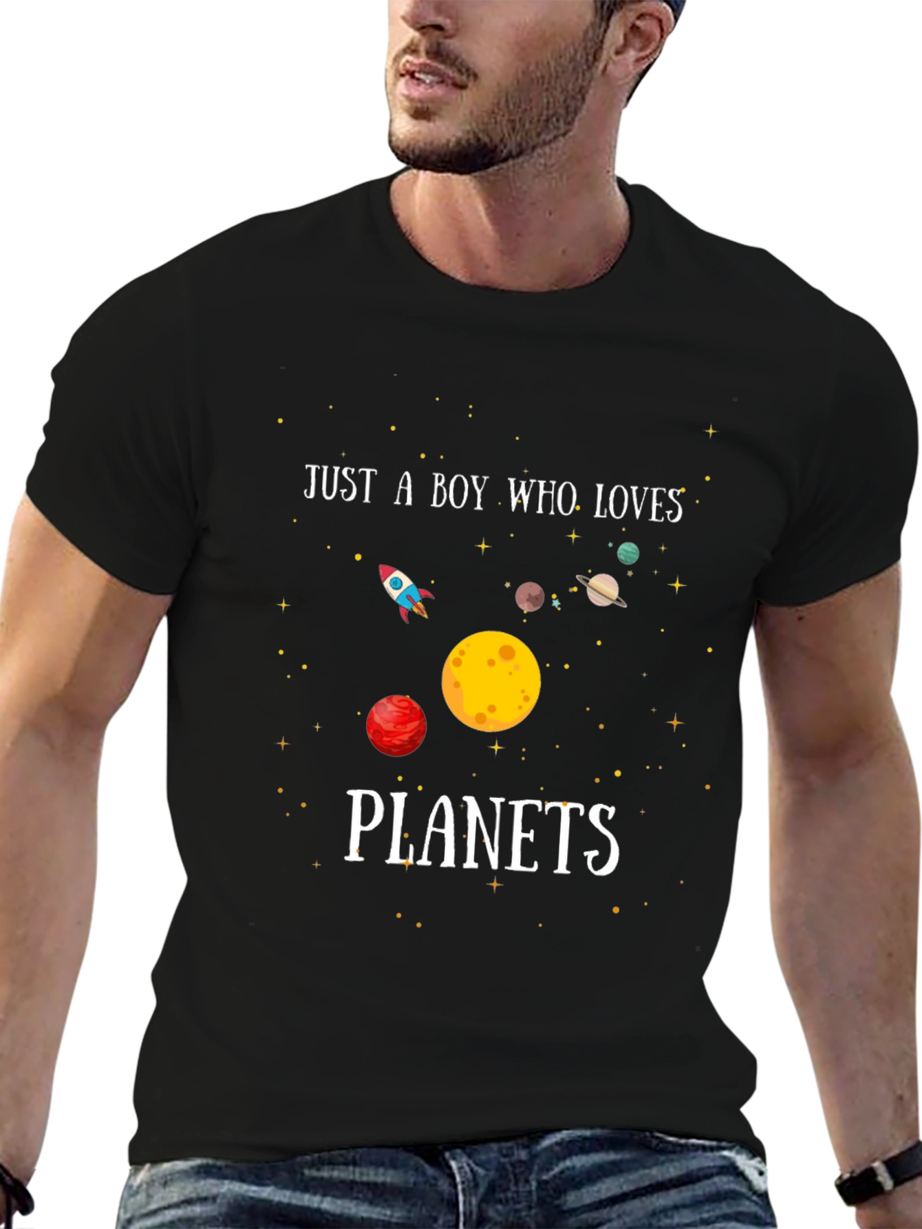 Boys Planet Lover Black T-Shirt