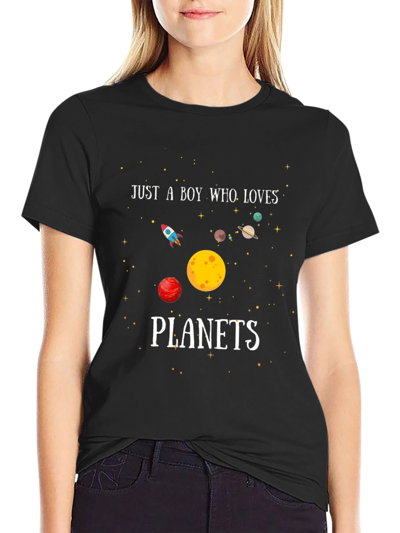Boys Planet Lover Black T-Shirt