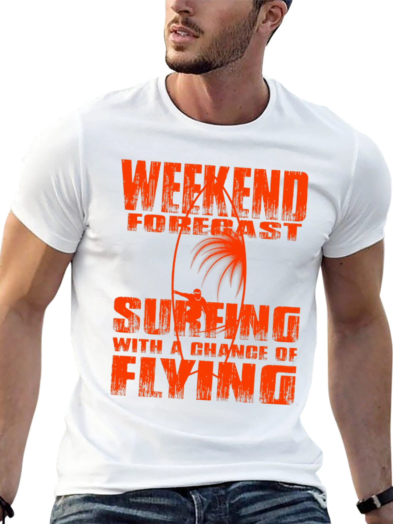 Weekend Forecast Surfing T-Shirt