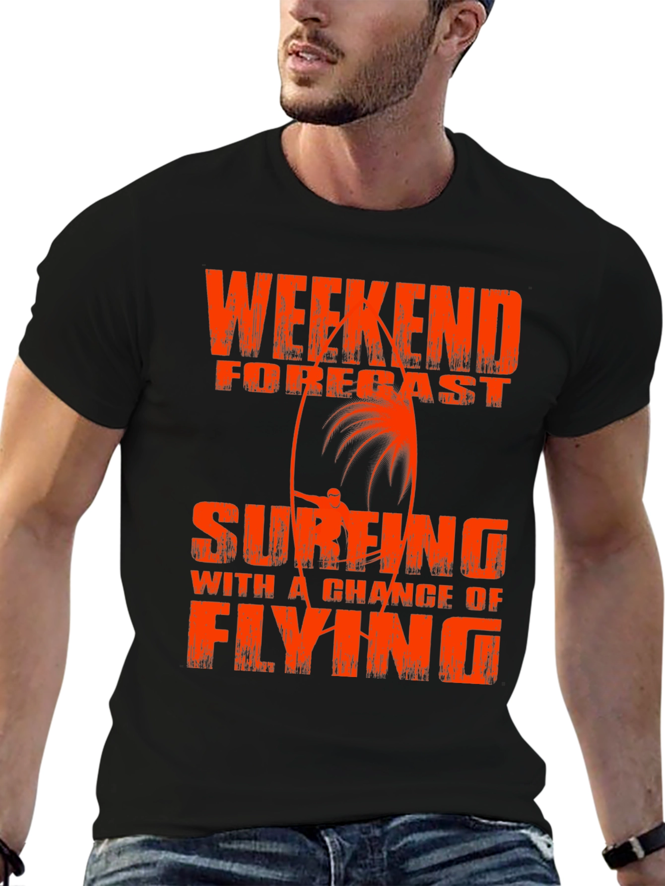 Weekend Forecast Surfing T-Shirt