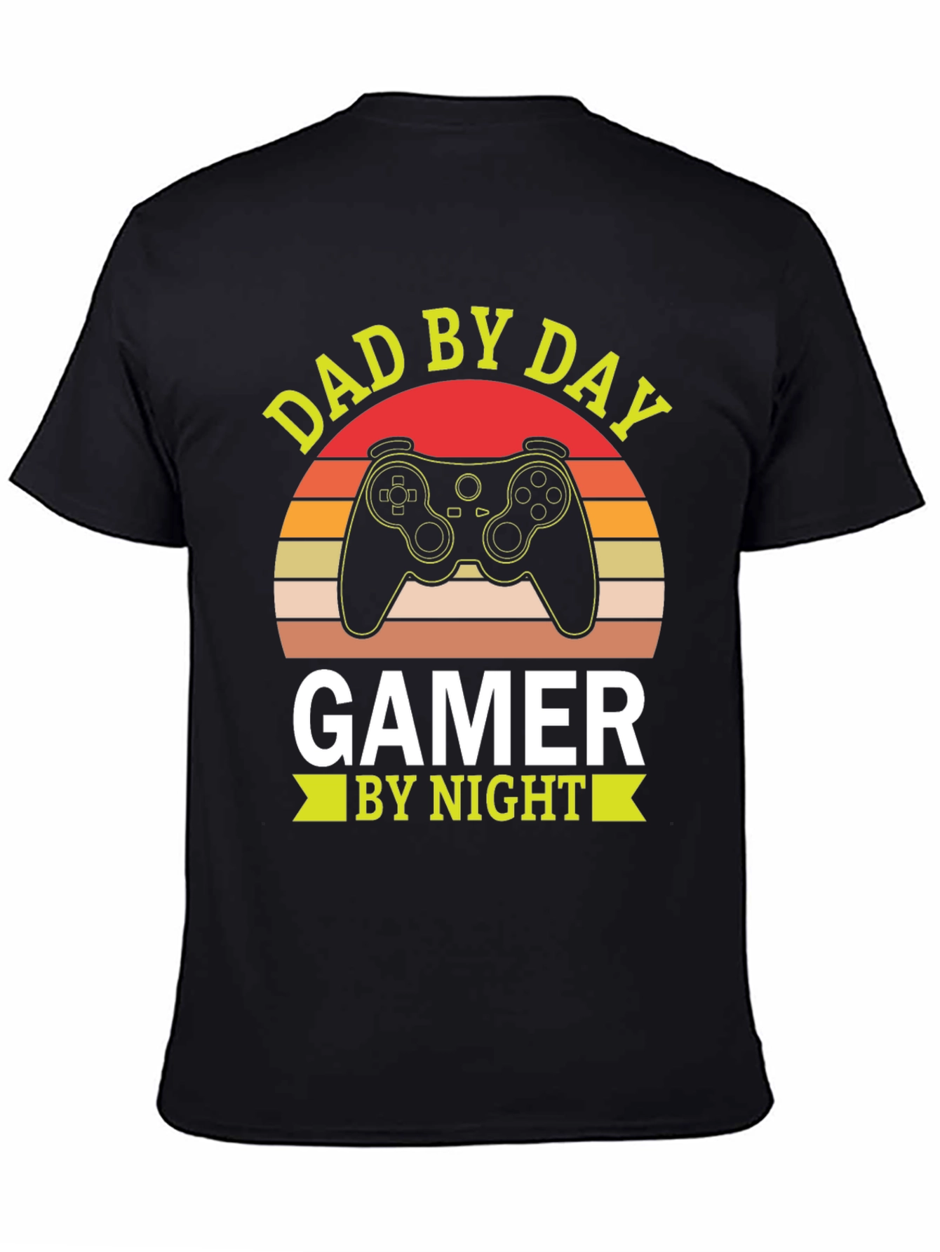 Dad by Day Gamer by Night Graphic Tee