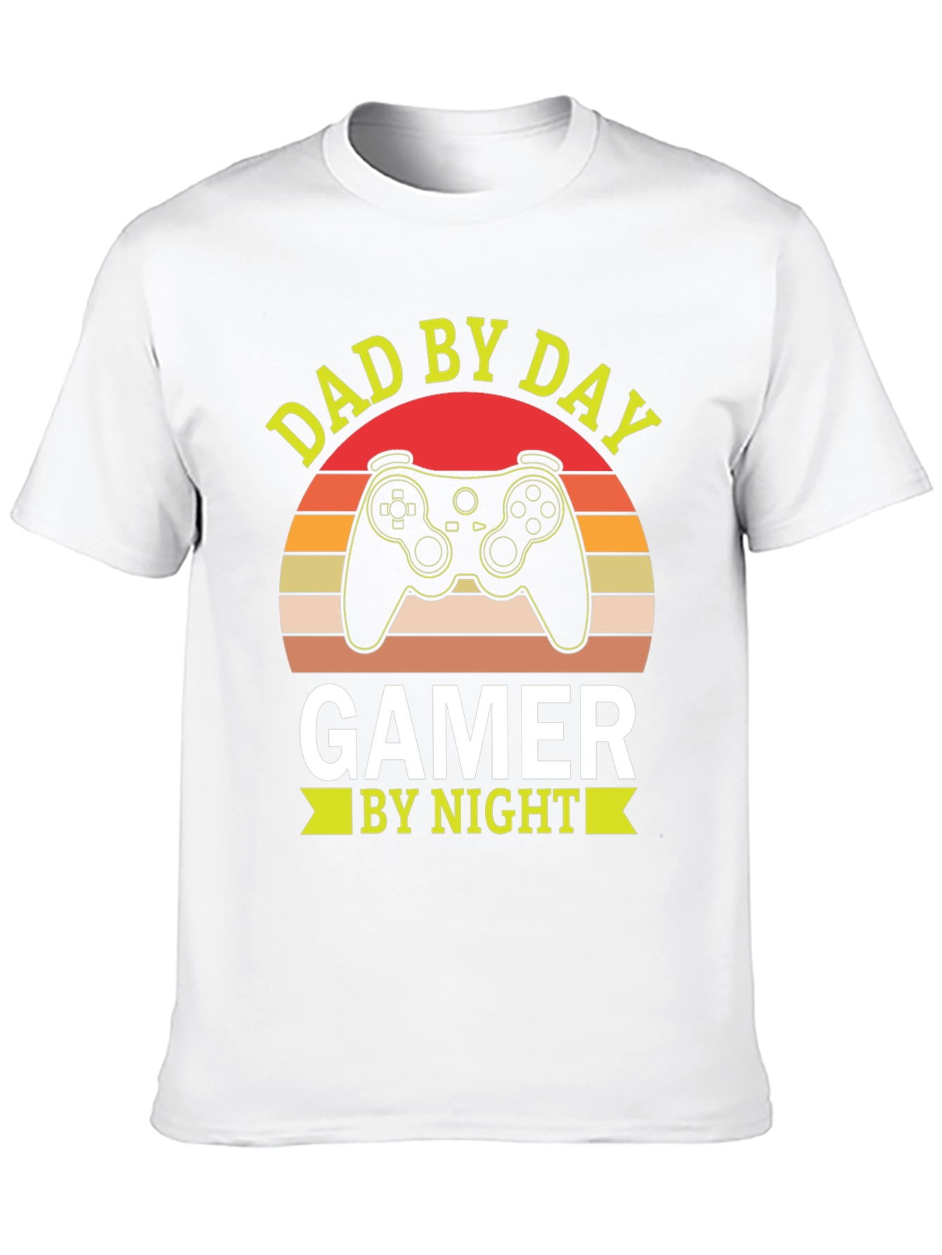 Dad by Day Gamer by Night Graphic Tee