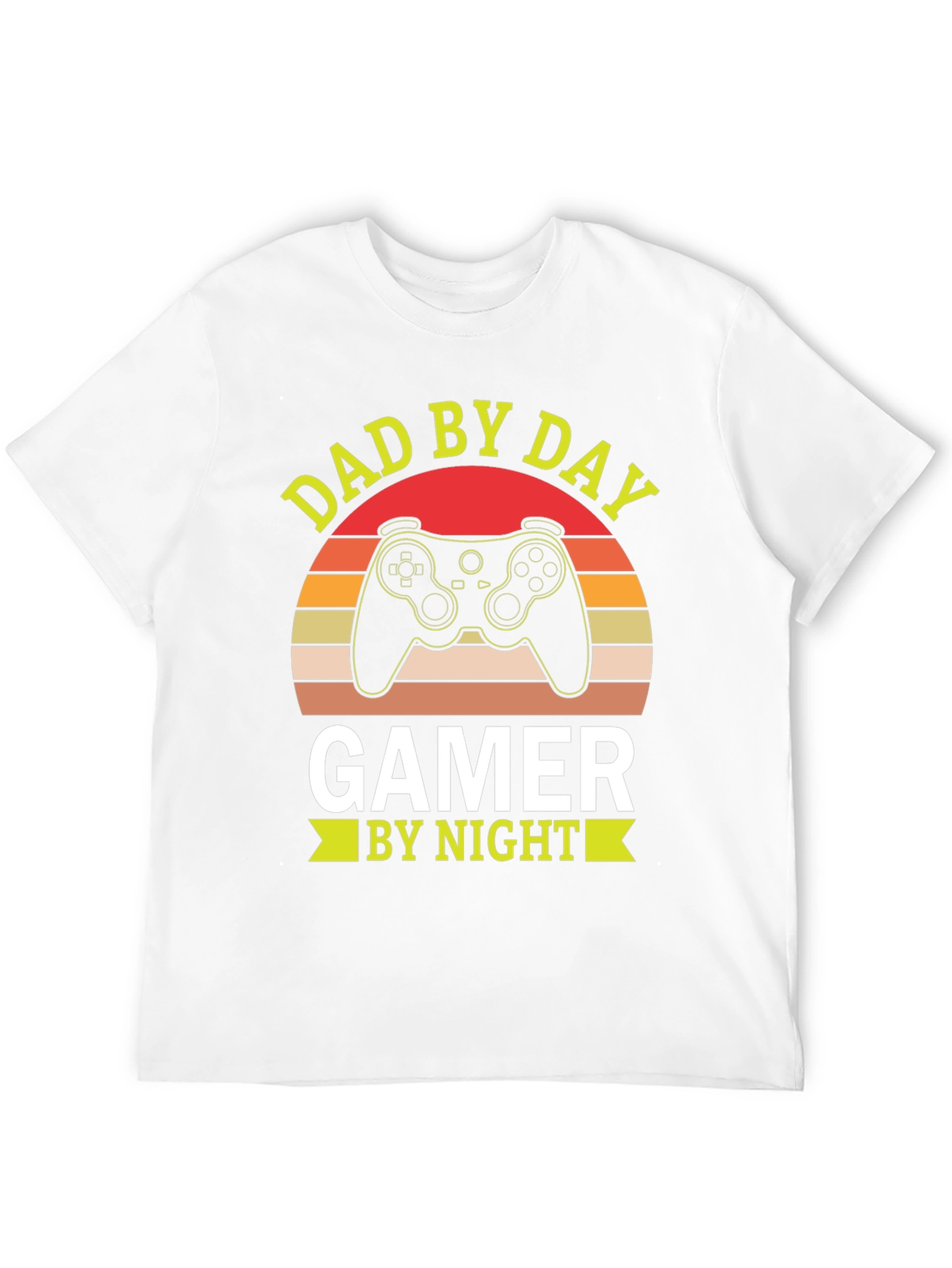 Dad by Day Gamer by Night Graphic Tee