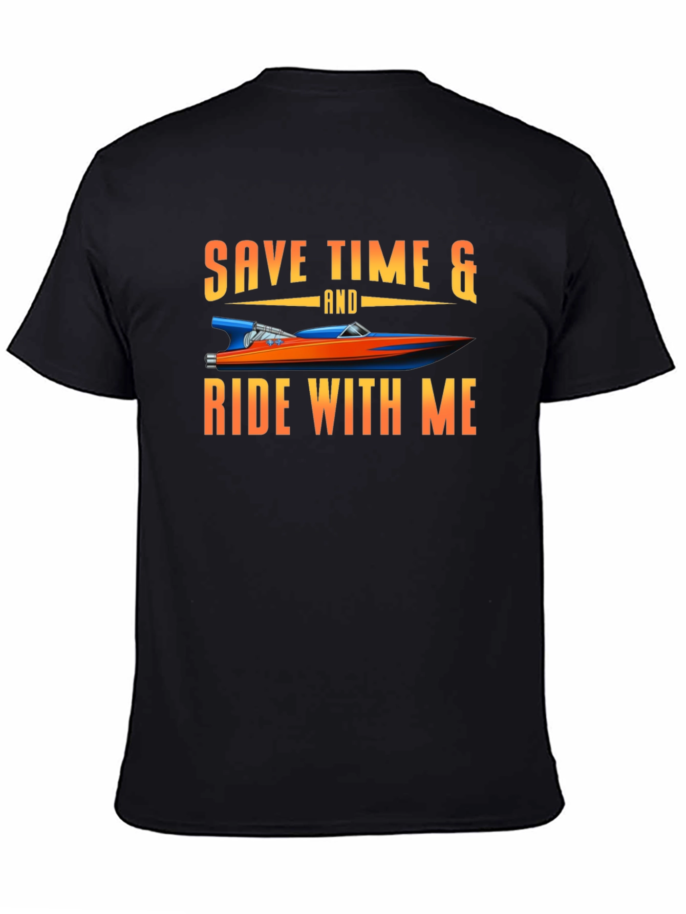 Save Time & Ride With Me Graphic Tee