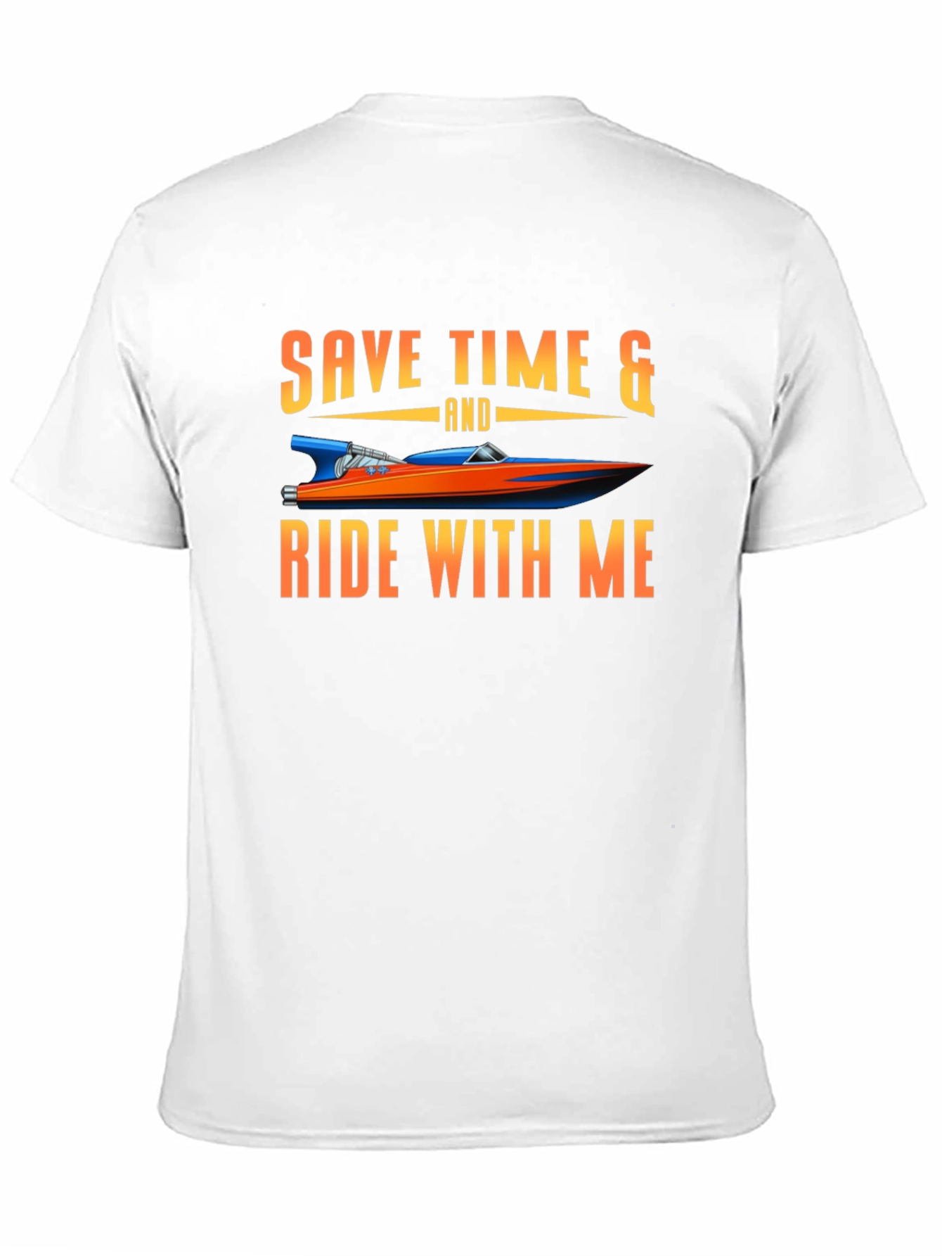 Save Time & Ride With Me Graphic Tee