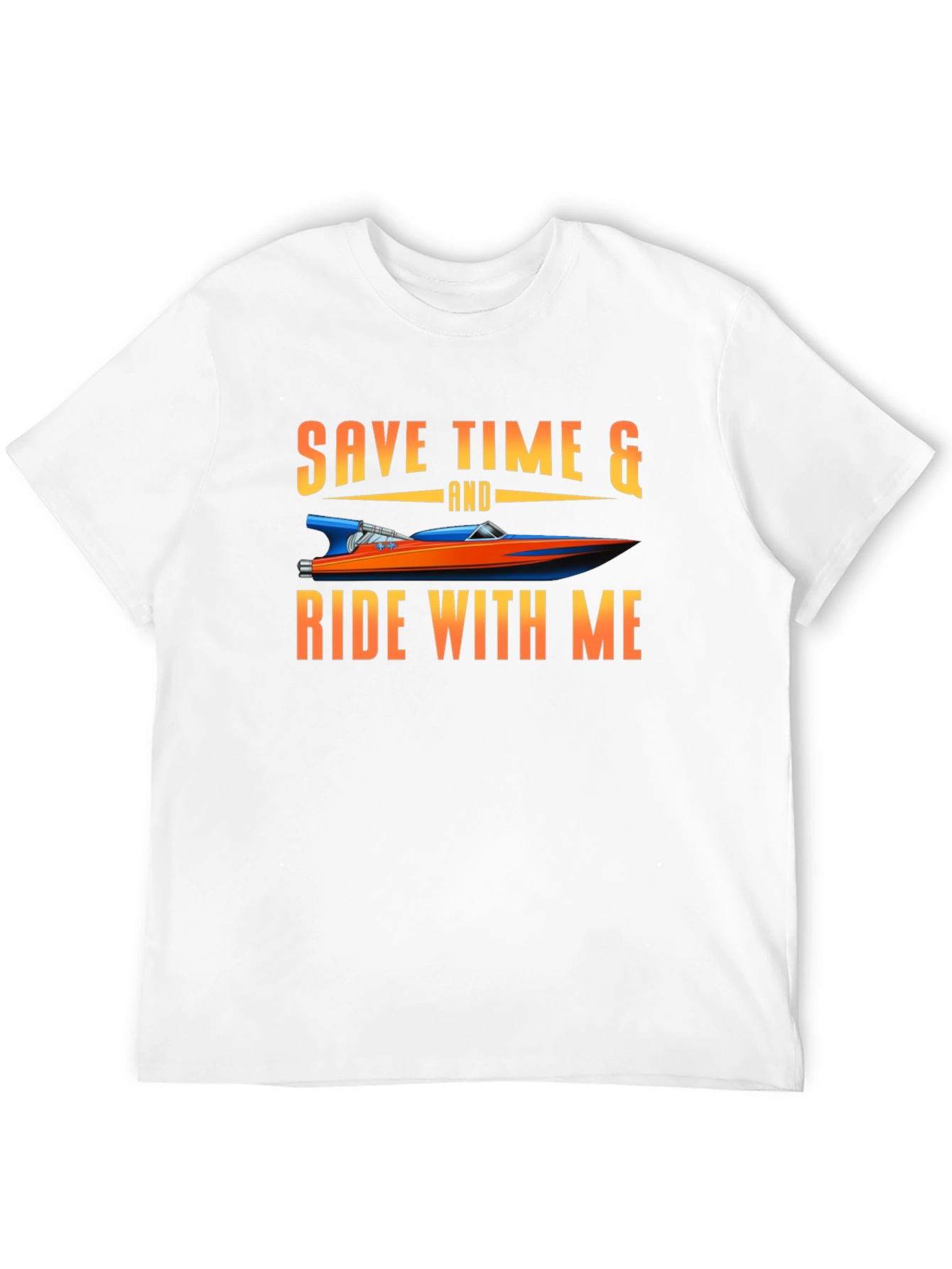 Save Time & Ride With Me Graphic Tee