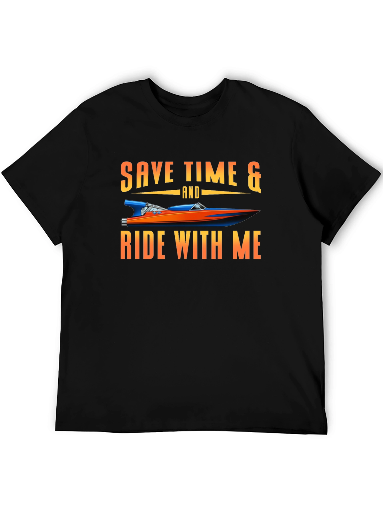 Save Time & Ride With Me Graphic Tee