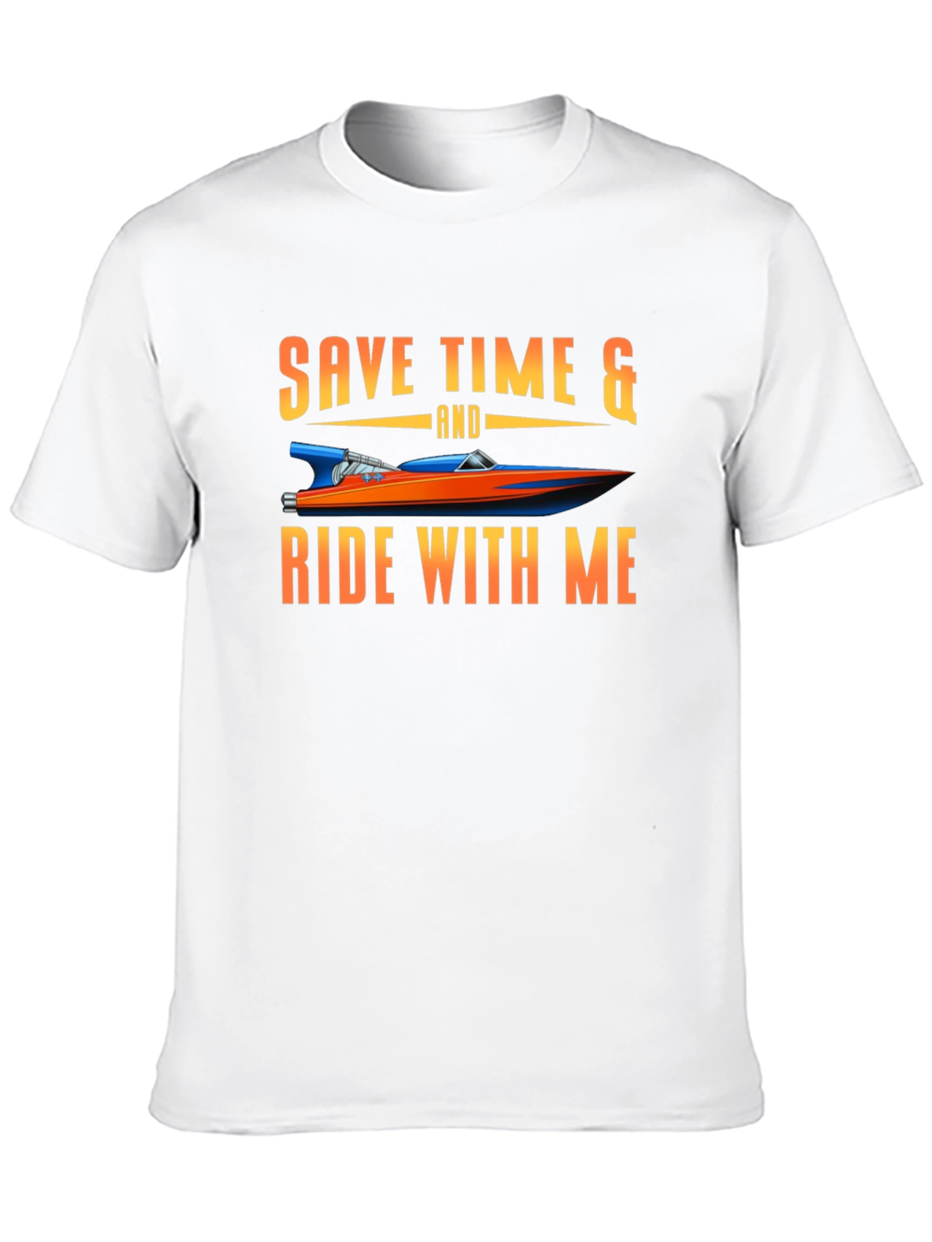 Save Time & Ride With Me Graphic Tee
