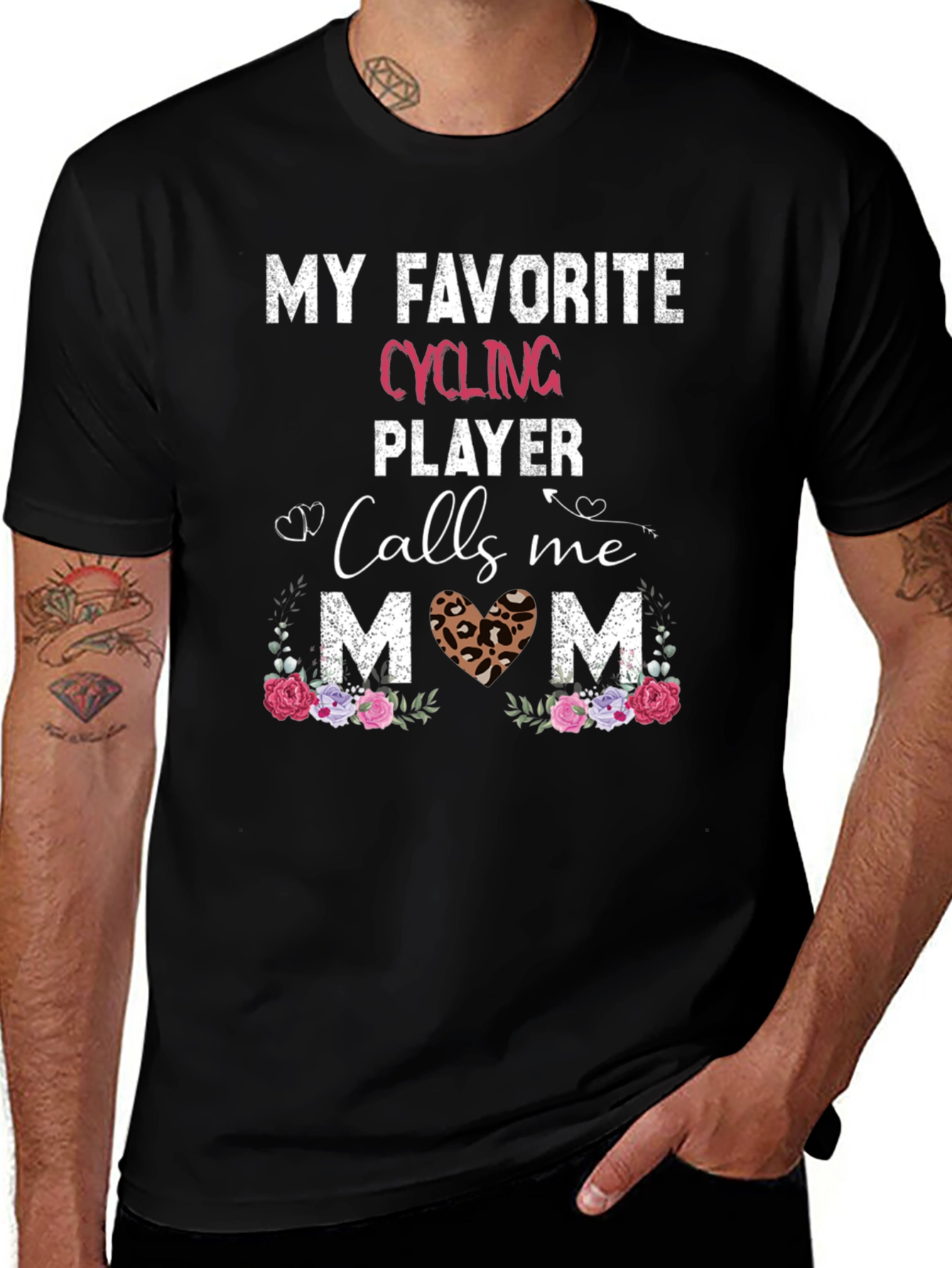 My Favorite Cycling Player Calls Me Mom T-Shirt