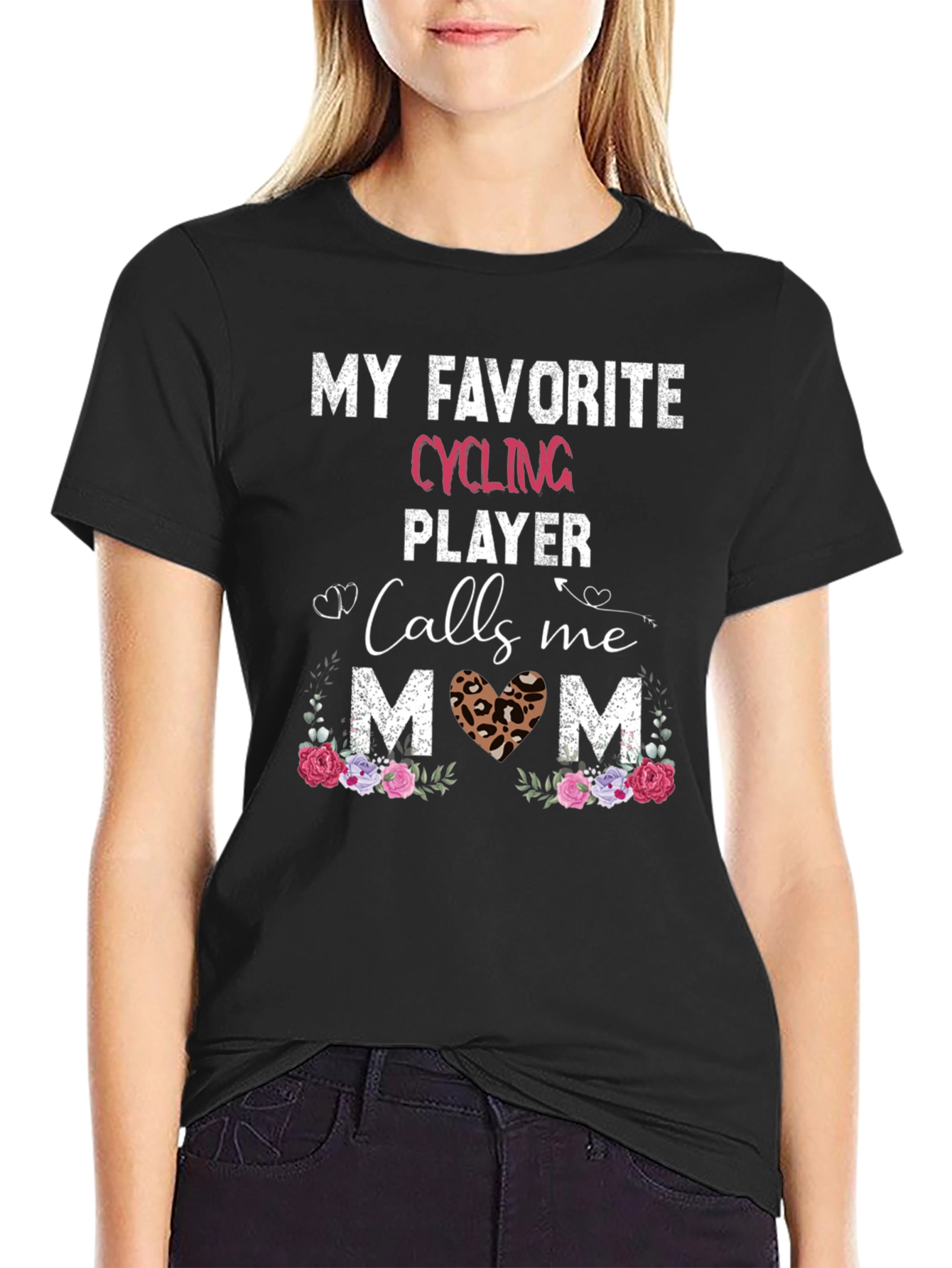 My Favorite Cycling Player Calls Me Mom T-Shirt