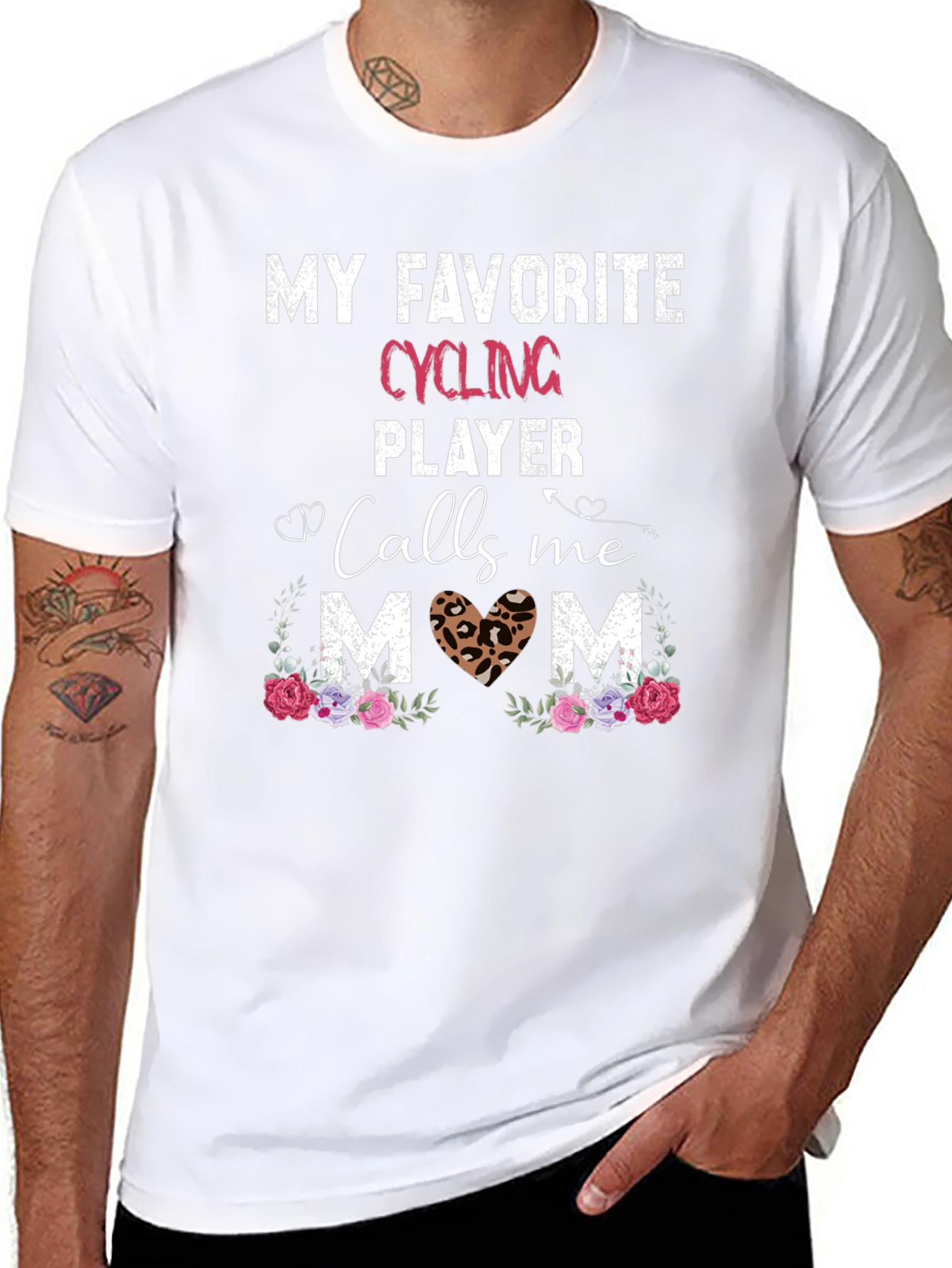 My Favorite Cycling Player Calls Me Mom T-Shirt
