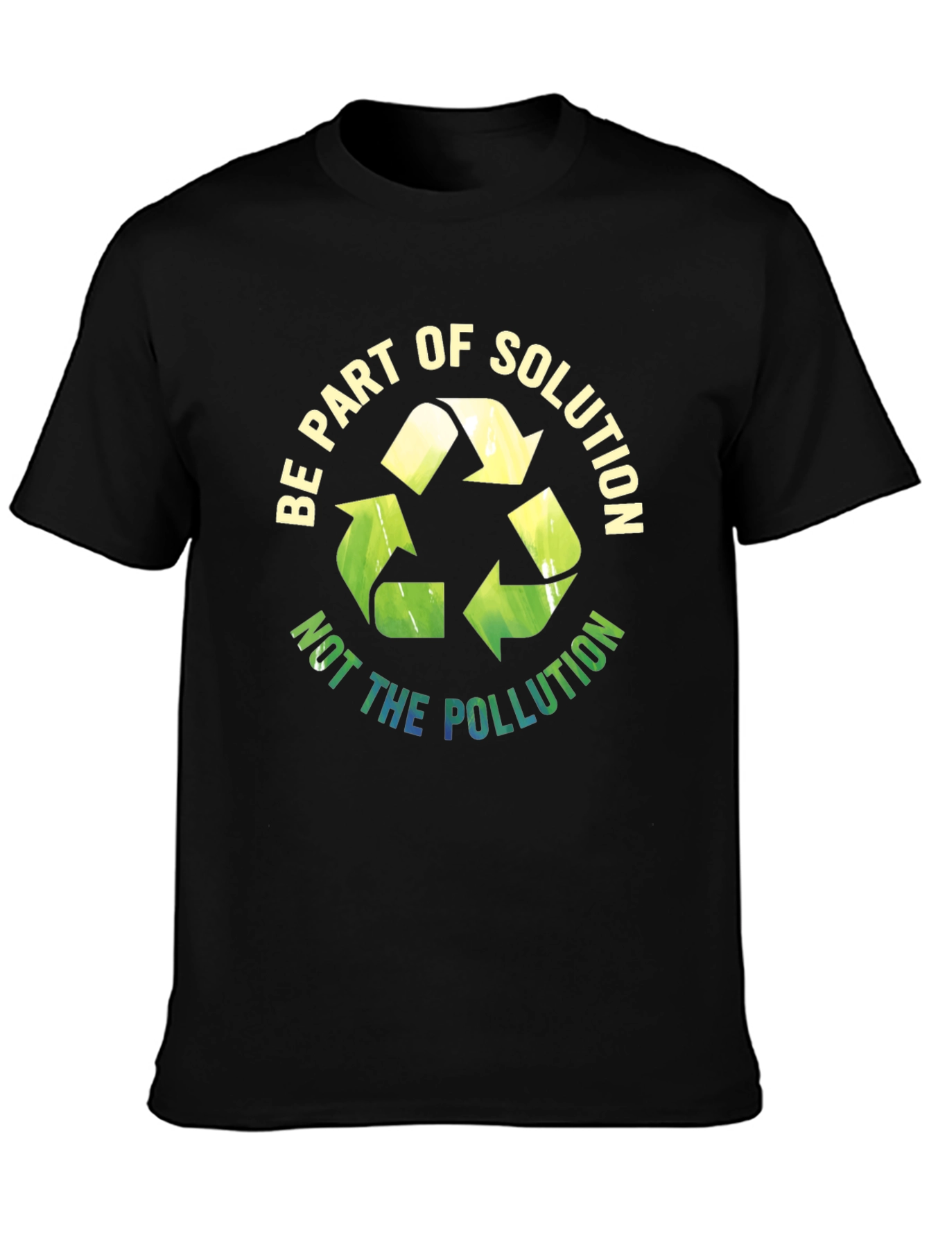 Eco-Friendly Be Part of Solution Graphic Tee