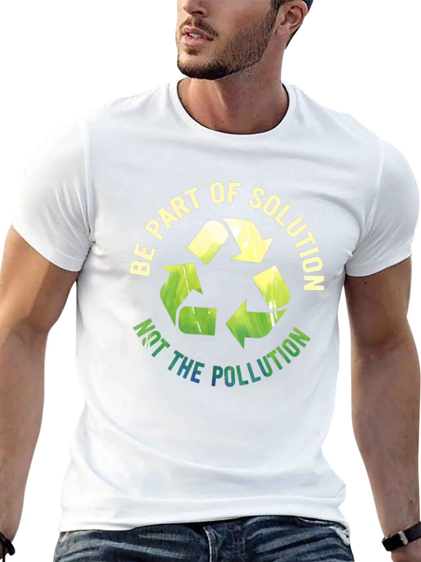 Eco-Friendly Be Part of Solution Graphic Tee