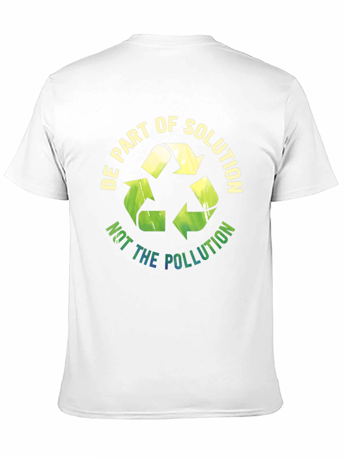 Eco-Friendly Be Part of Solution Graphic Tee