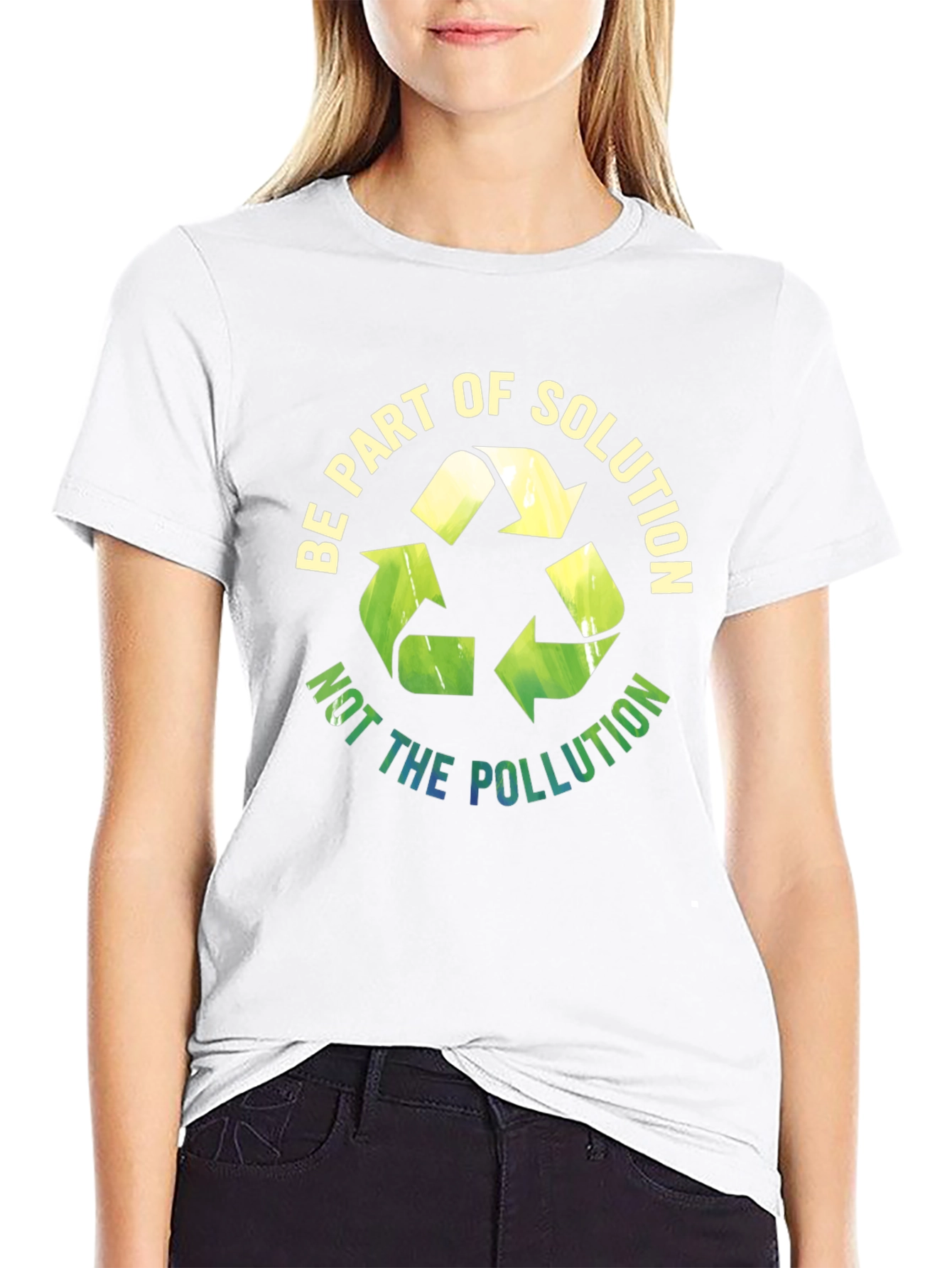 Eco-Friendly Be Part of Solution Graphic Tee