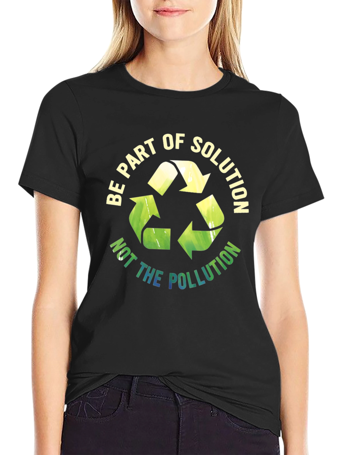 Eco-Friendly Be Part of Solution Graphic Tee