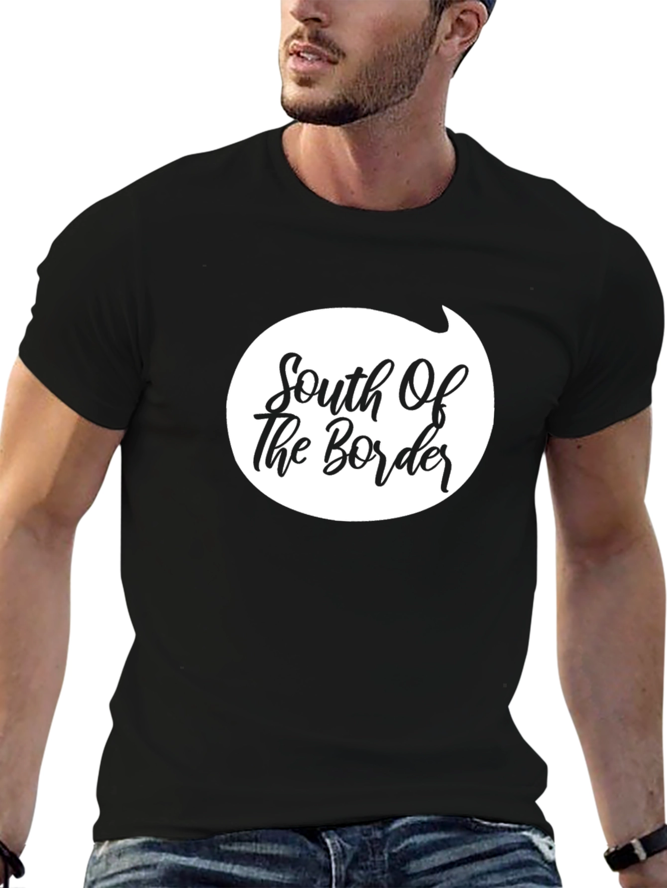 South of the Border Black Graphic Tee