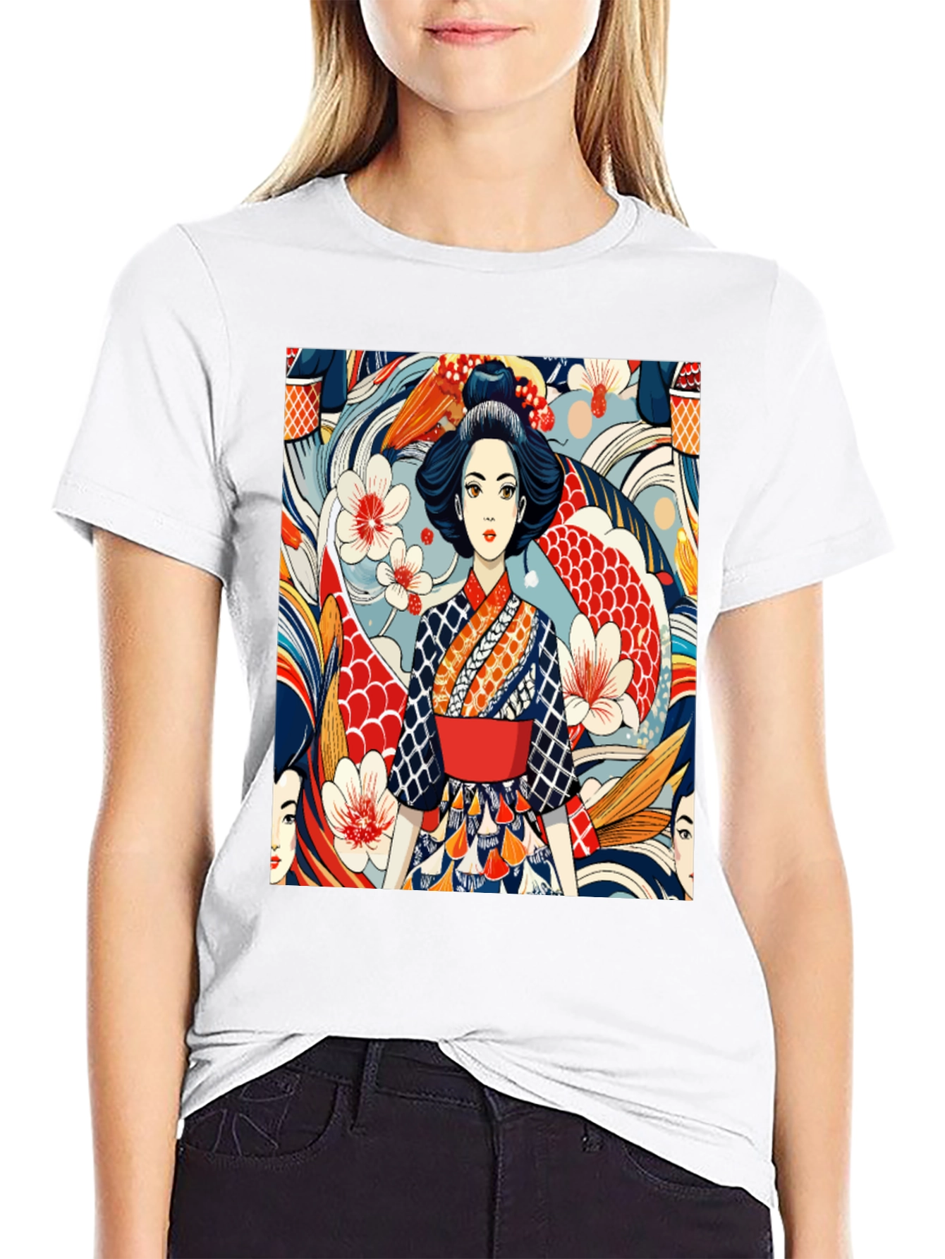 Japanese Art T-Shirt - Stylish Graphic Tee