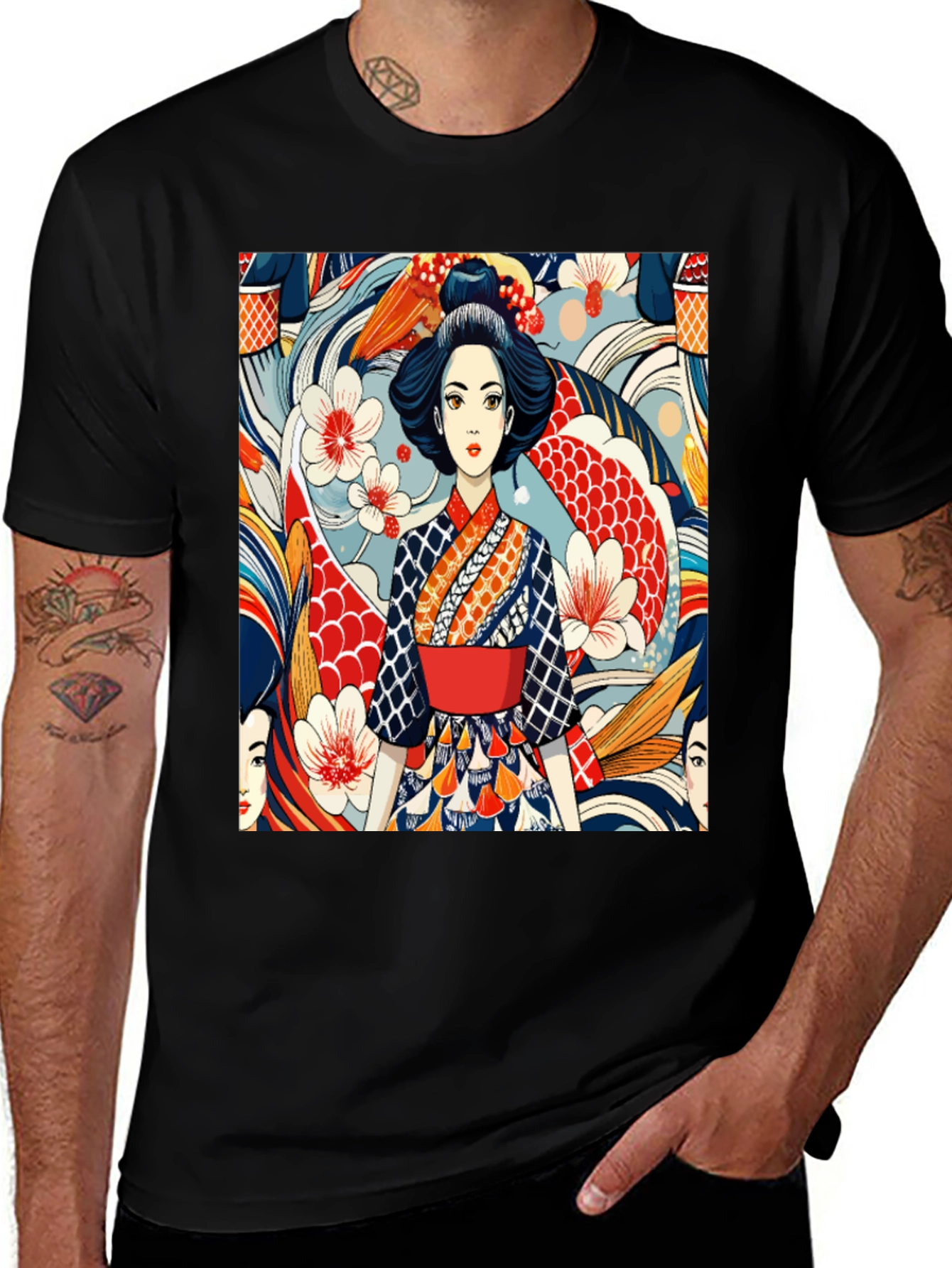 Japanese Art T-Shirt - Stylish Graphic Tee