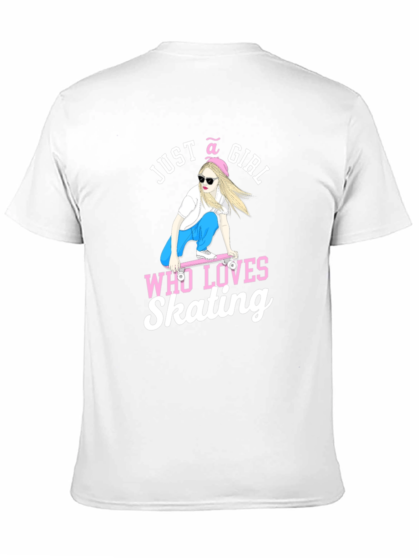 Just A Girl Who Loves Skating T-Shirt
