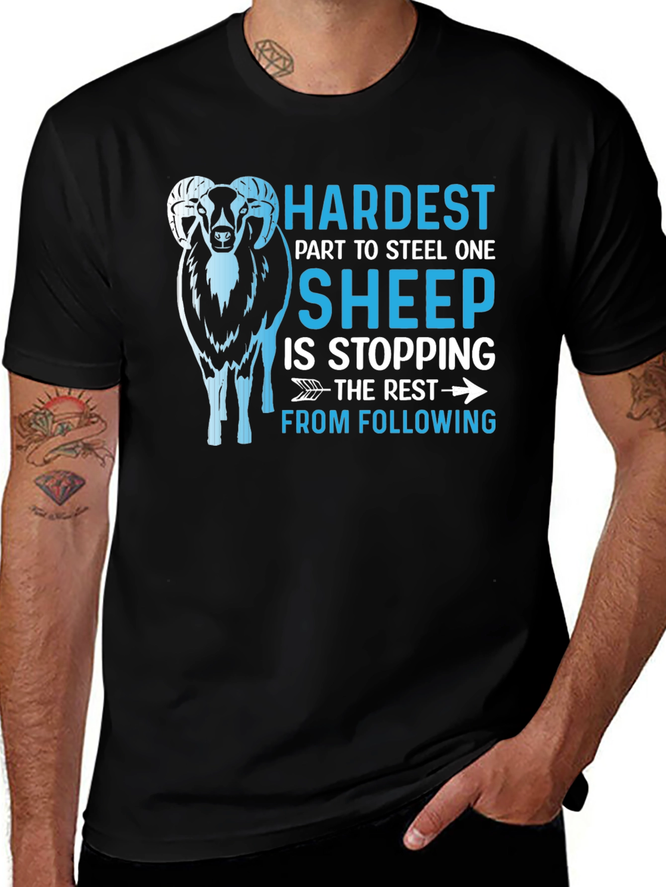 Hardest Sheep Steal T-Shirt