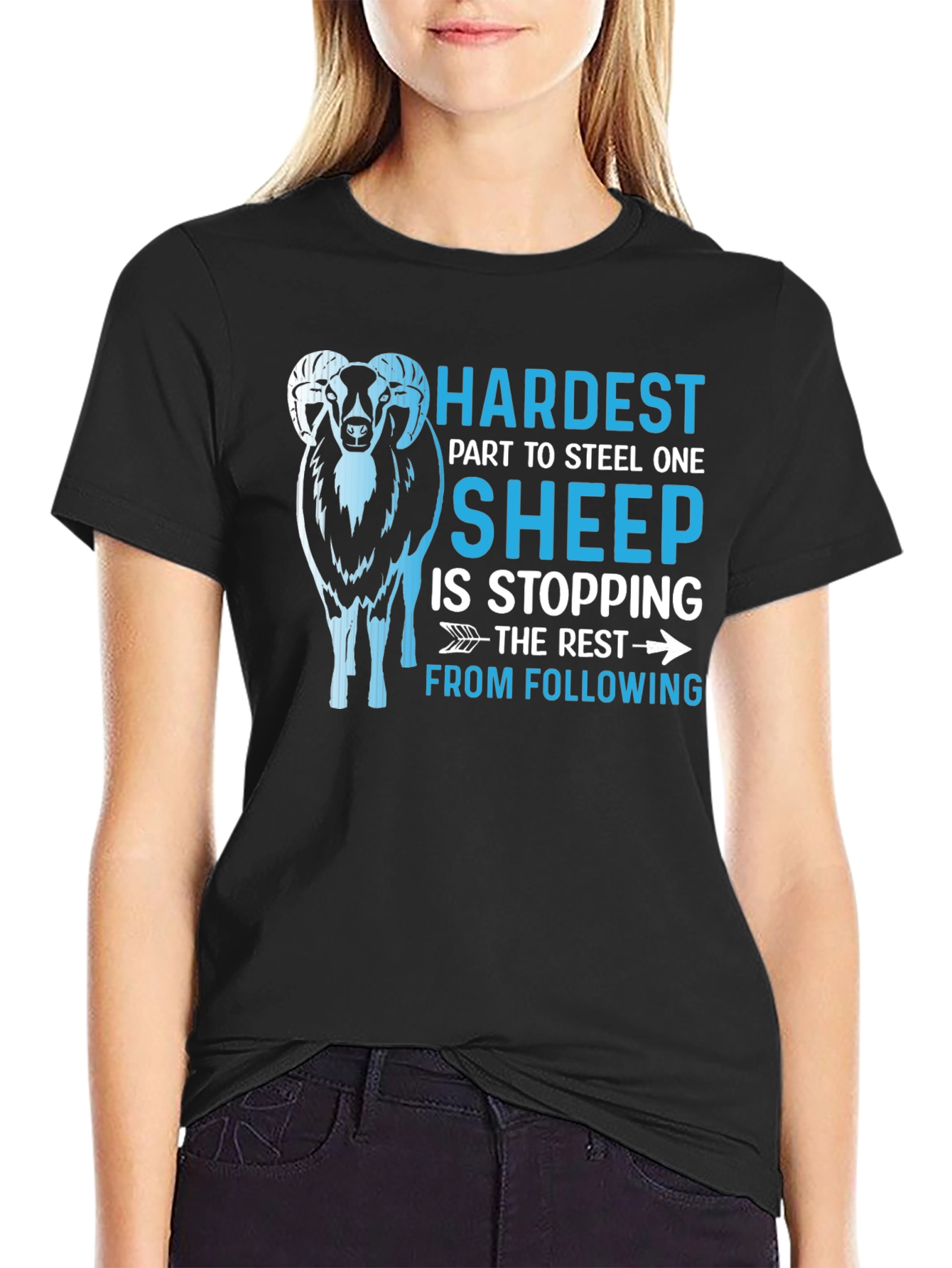 Hardest Sheep Steal T-Shirt
