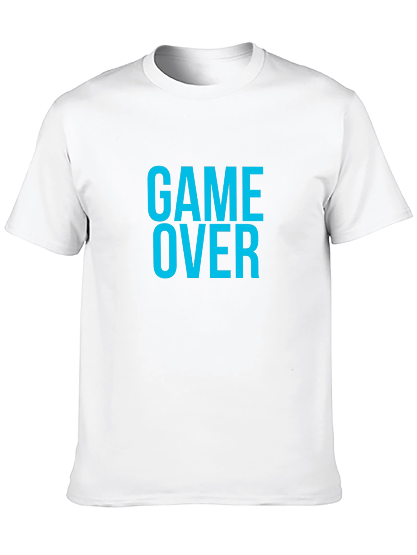 Game Over T-Shirt - Black Graphic Tee