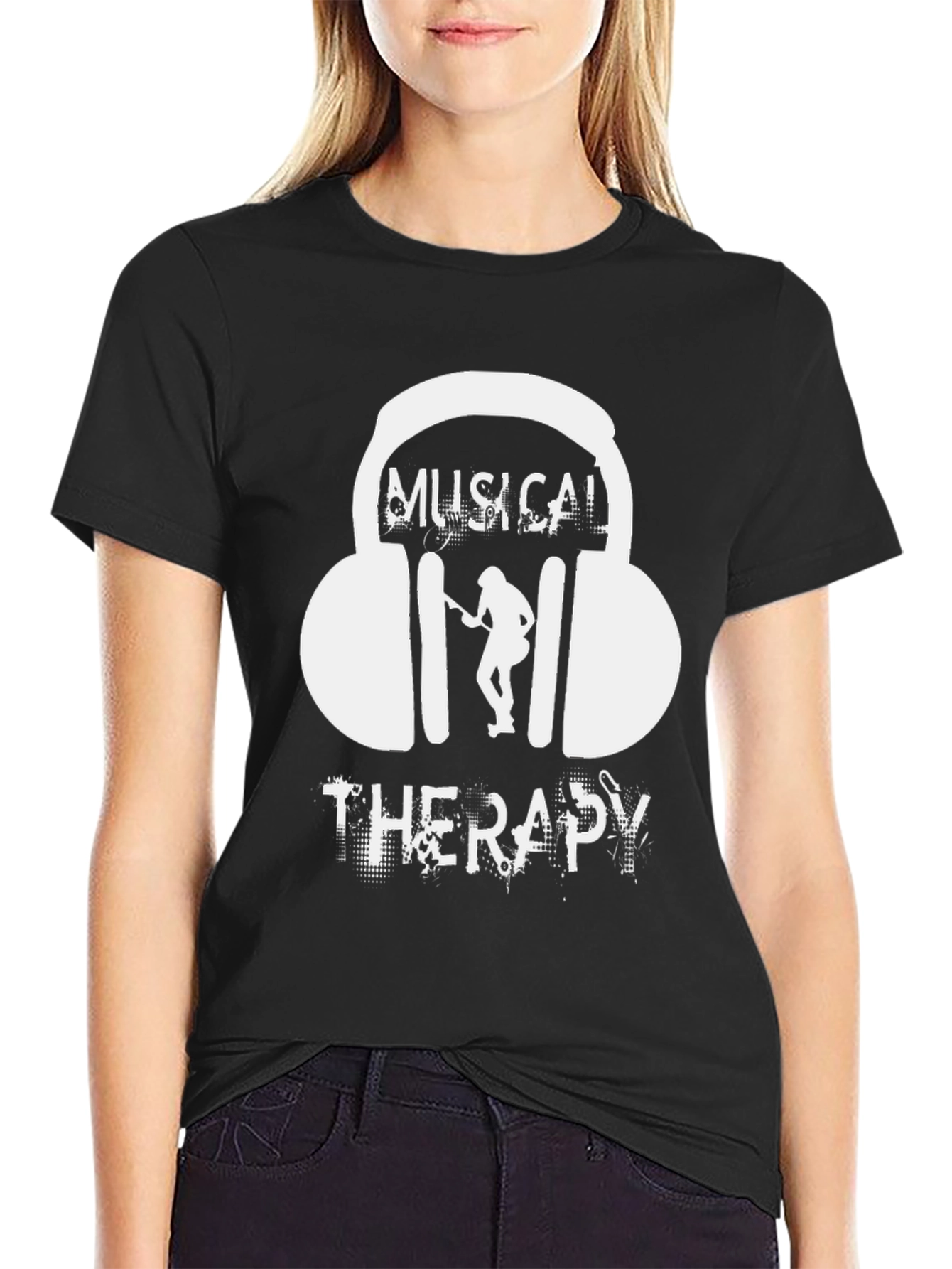 Musical Therapy Graphic Tee