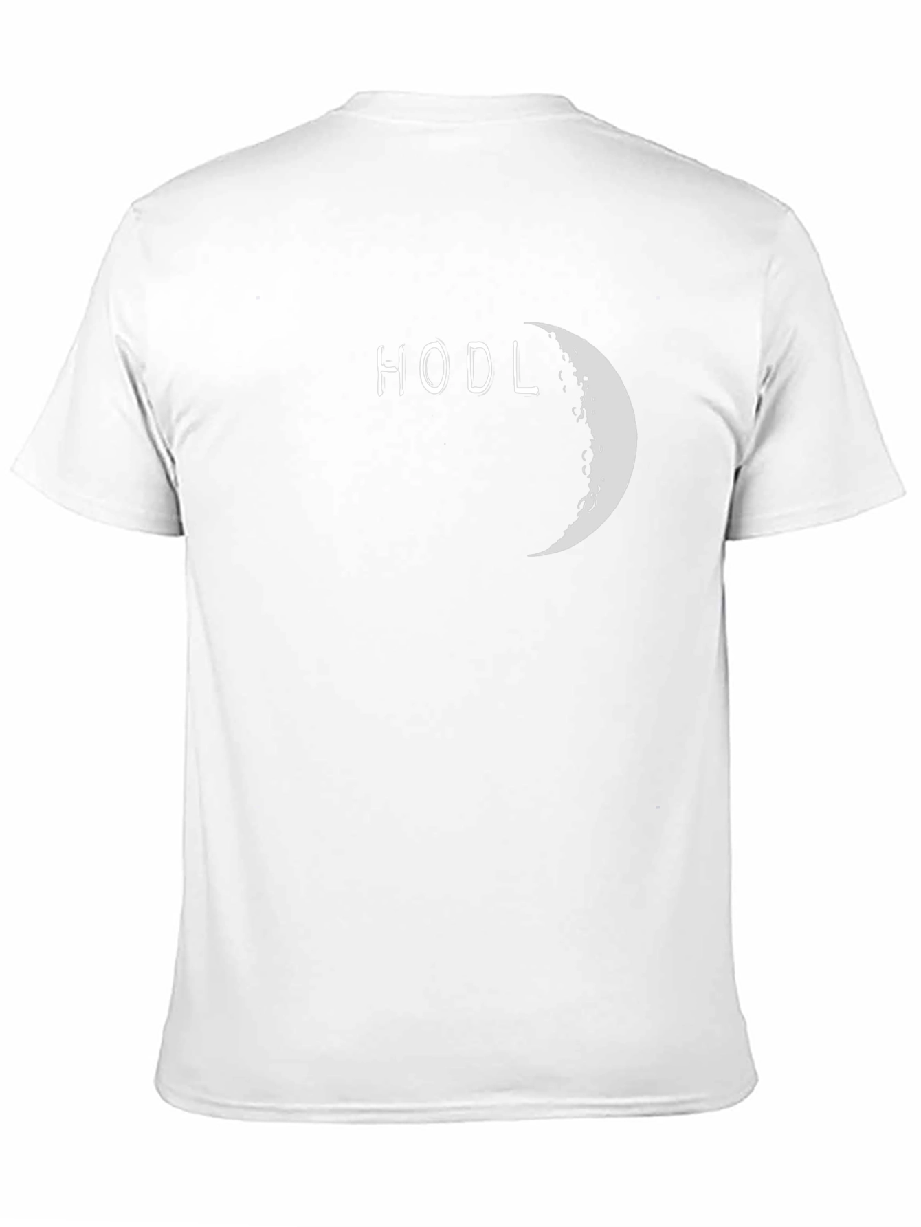 HODL Moon Black T-Shirt - Crypto Investing
