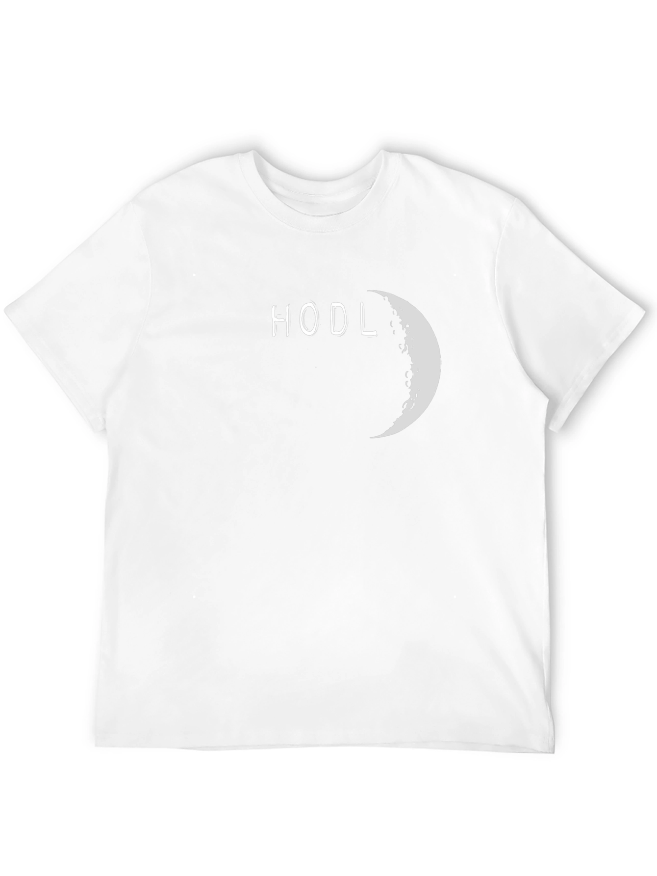 HODL Moon Black T-Shirt - Crypto Investing