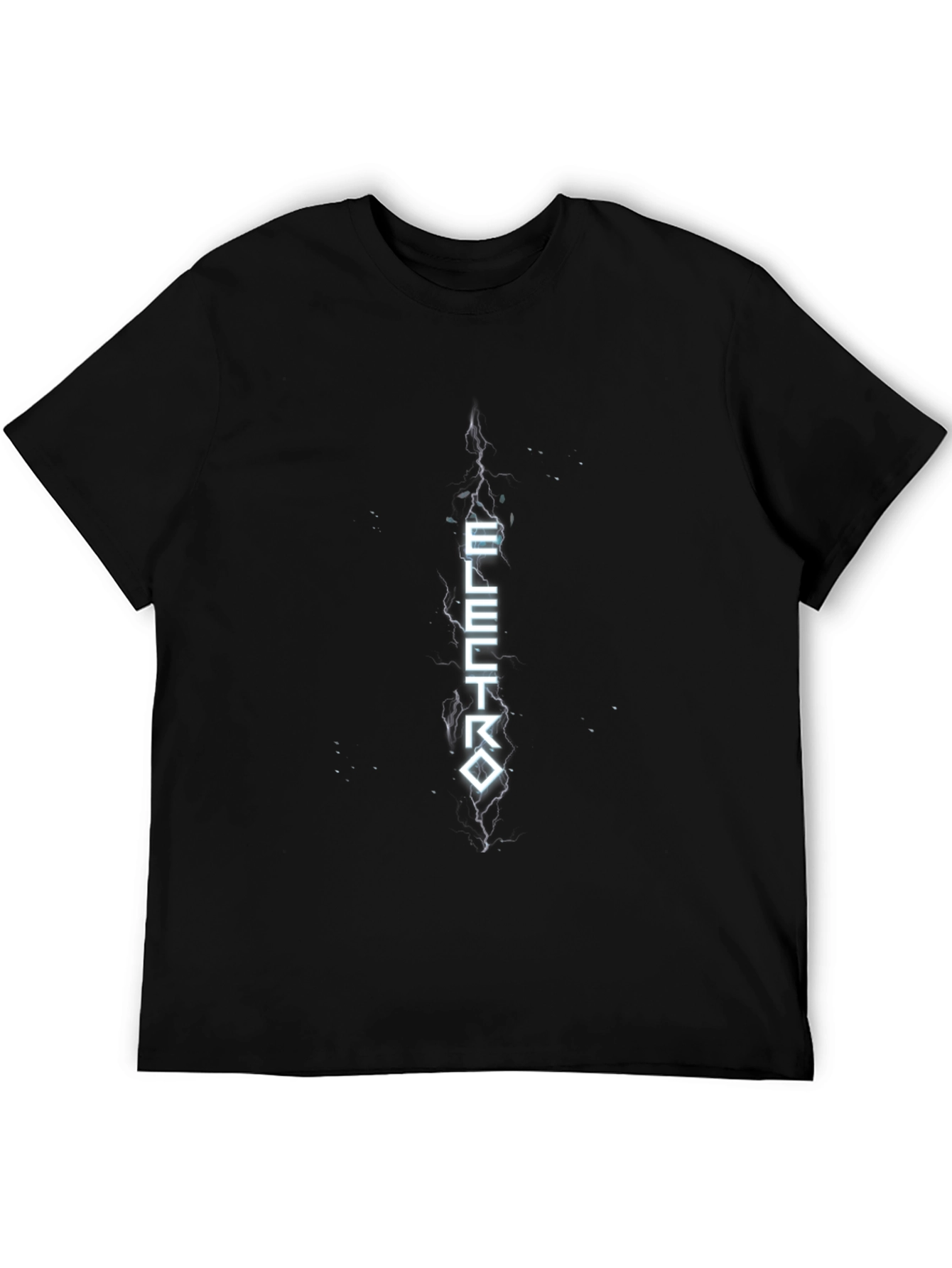 Electro Graphic Black T-Shirt