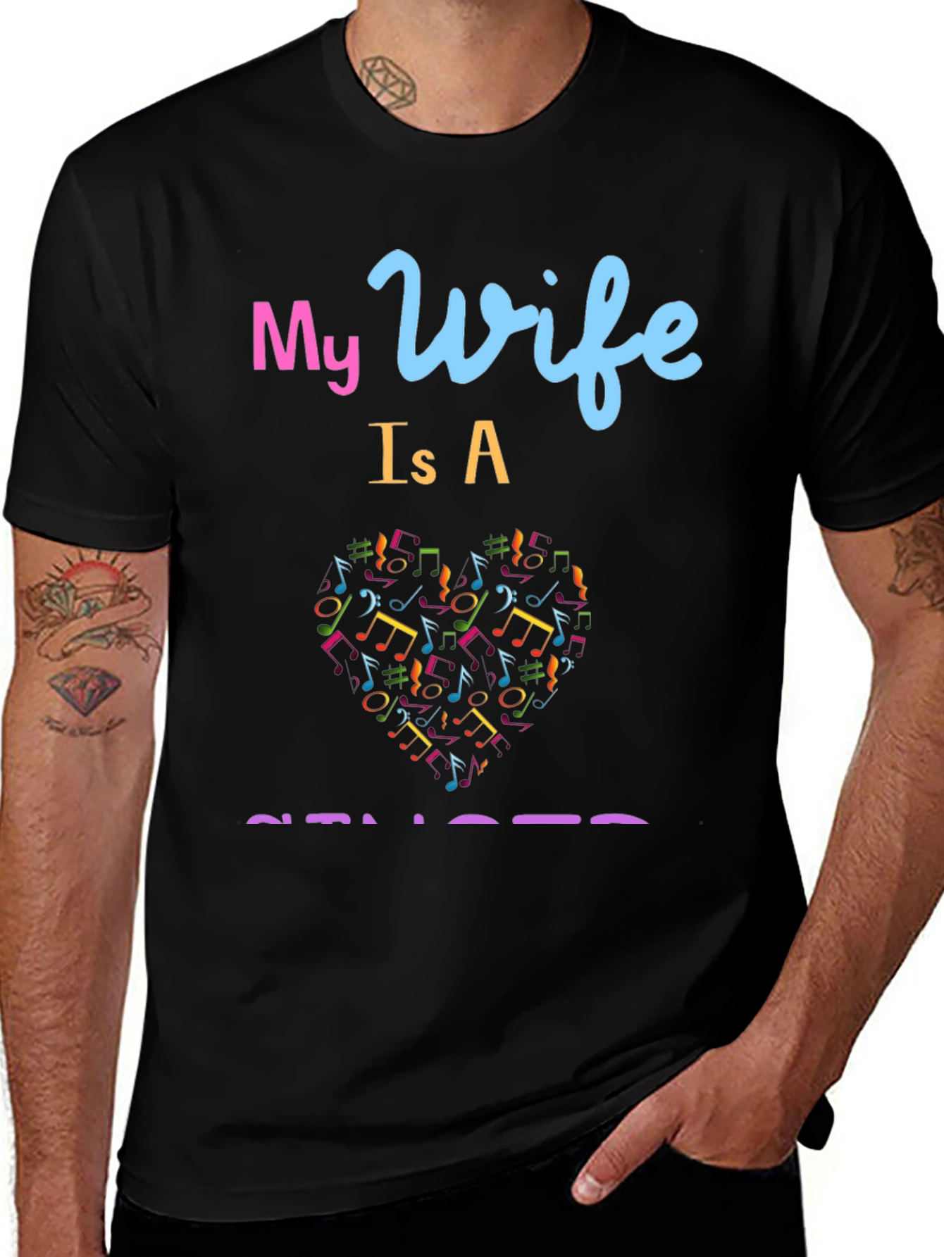 My Wife is a Singer Graphic Tee