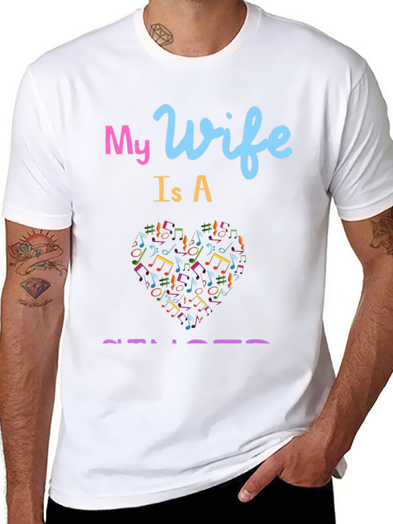 My Wife is a Singer Graphic Tee