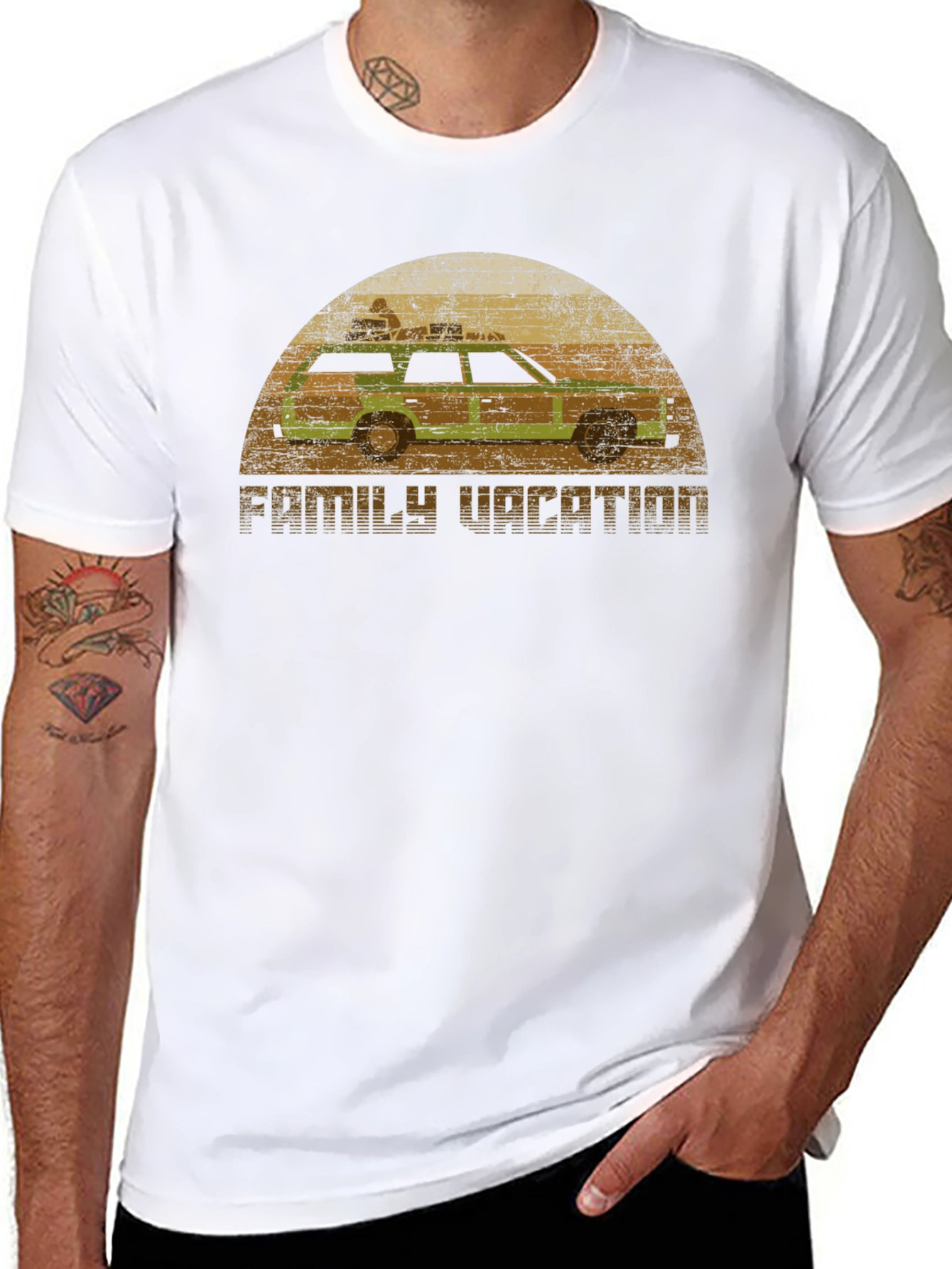 Family Vacation T-Shirt - Retro Road Trip Tee