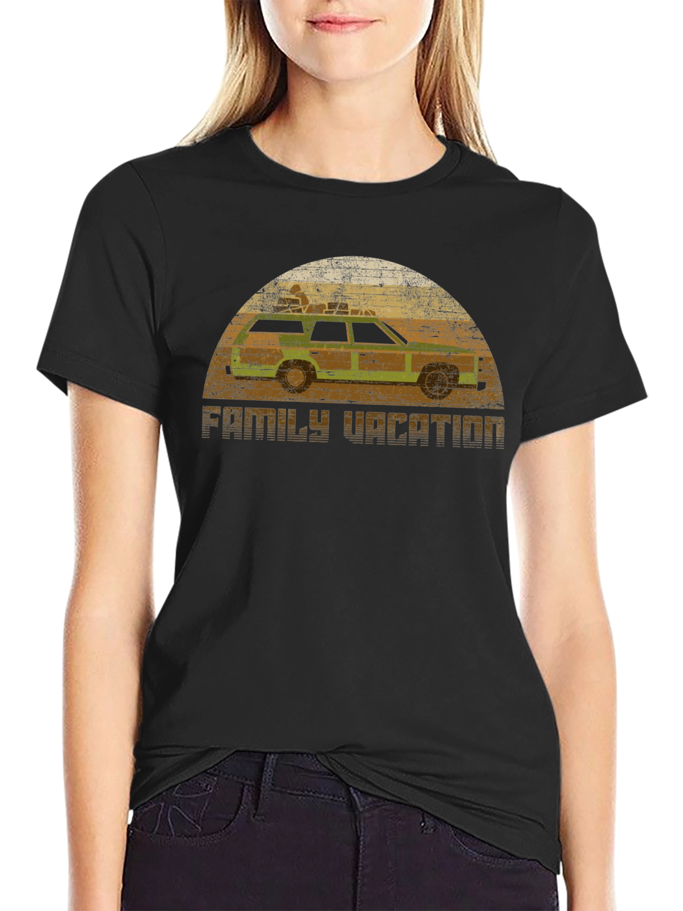 Family Vacation T-Shirt - Retro Road Trip Tee