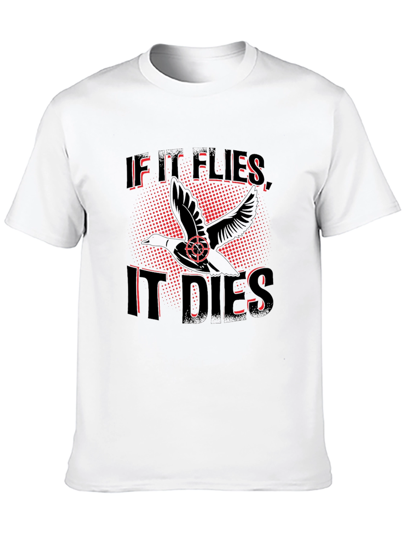 If It Flies It Dies Graphic Tee