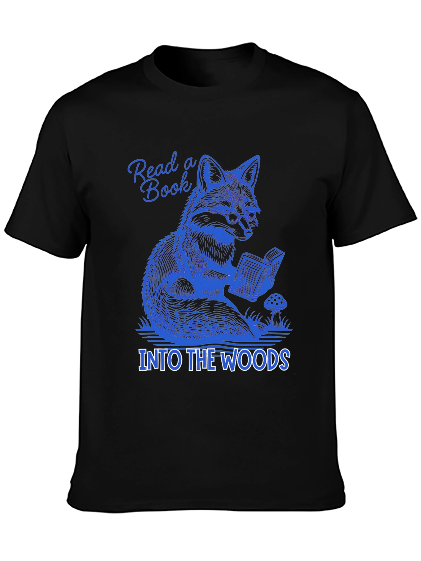 Read a Book Into the Woods Tee