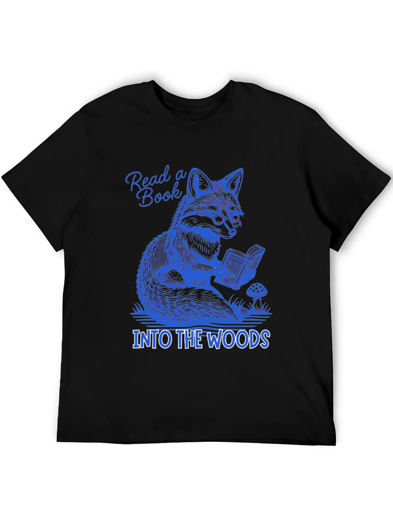 Read a Book Into the Woods Tee