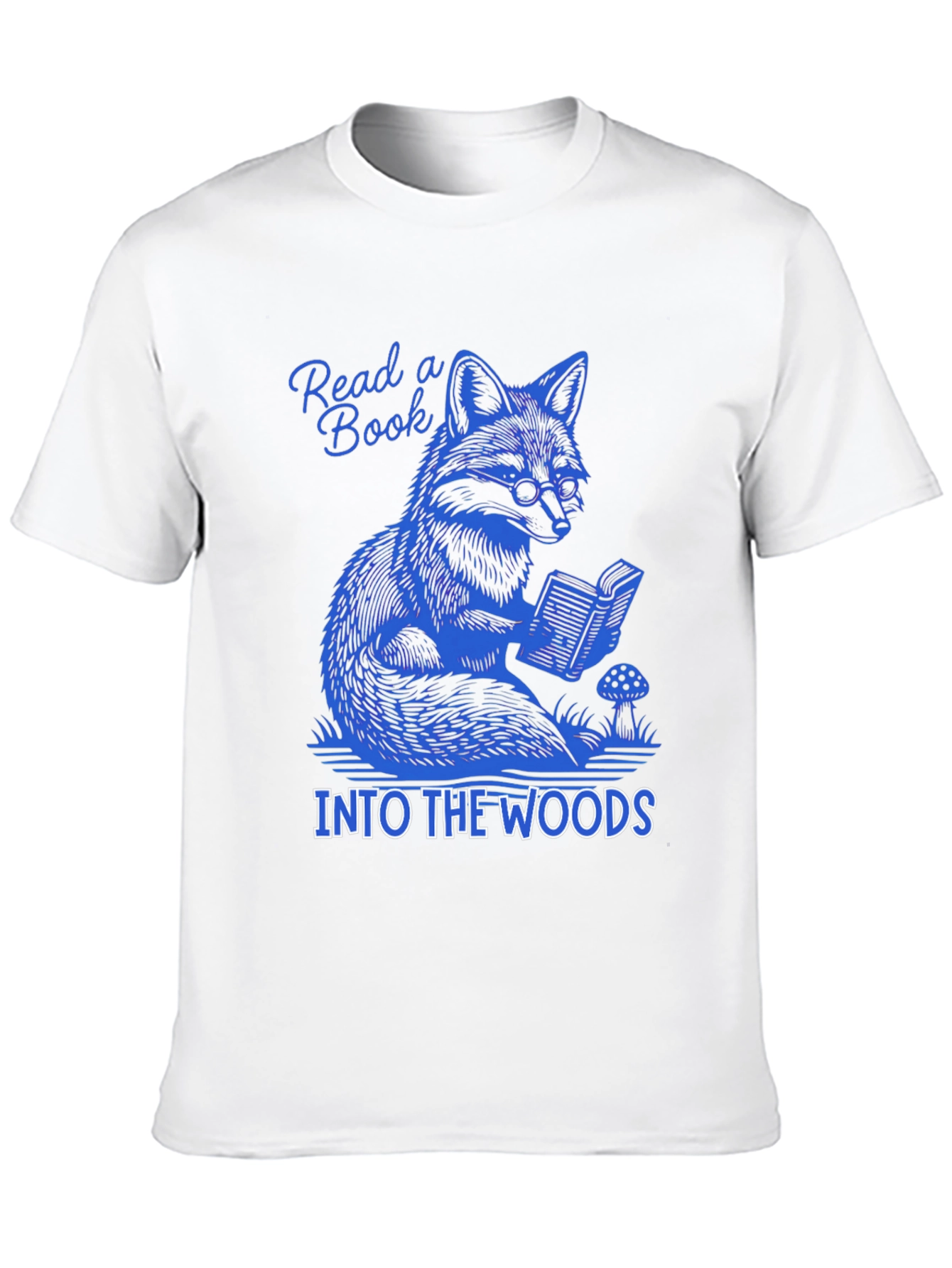 Read a Book Into the Woods Tee