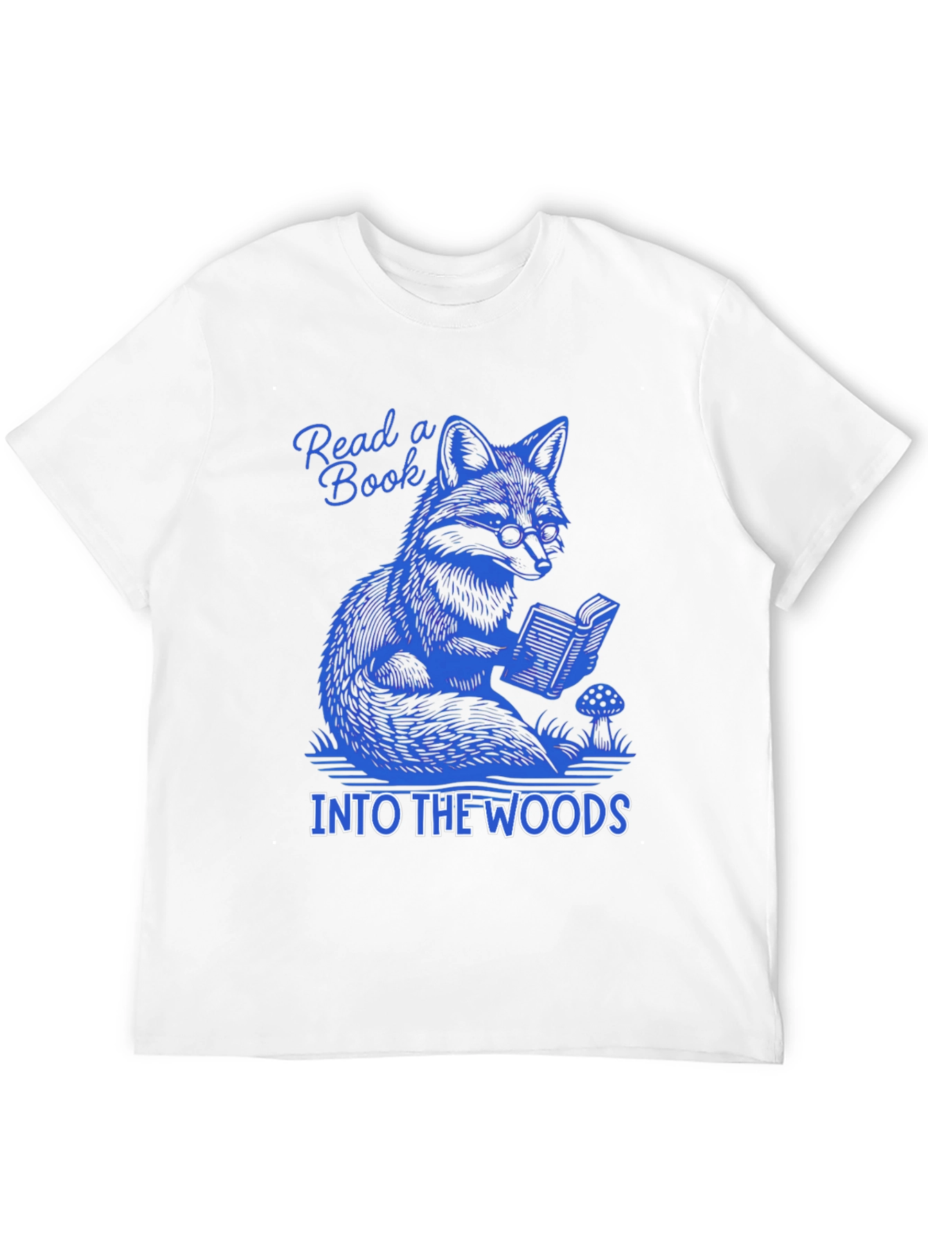 Read a Book Into the Woods Tee