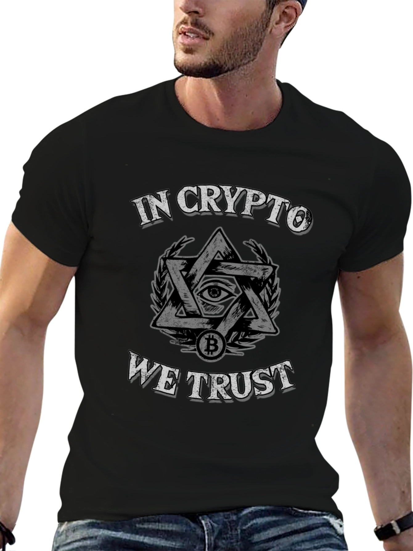 In Crypto We Trust Graphic T-Shirt