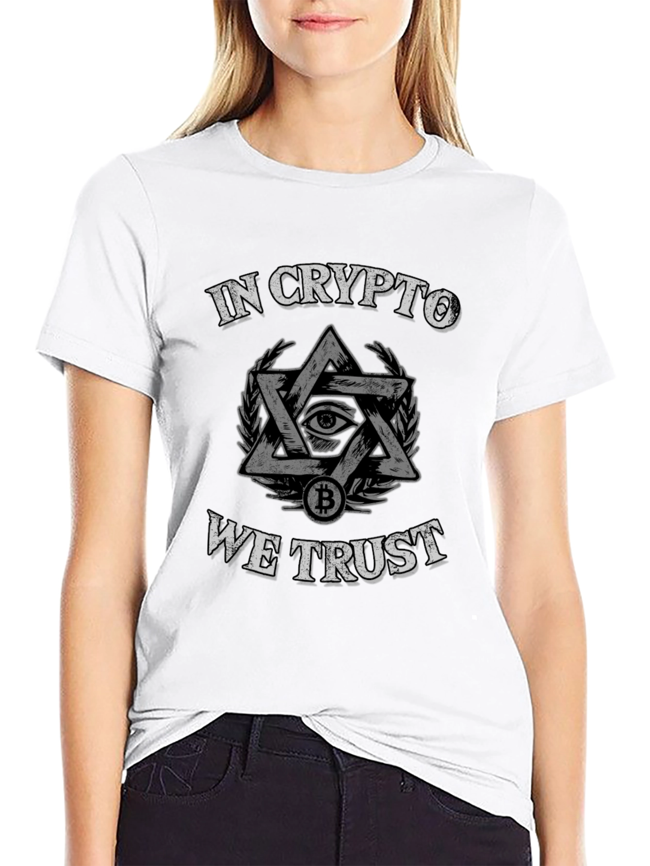 In Crypto We Trust Graphic T-Shirt