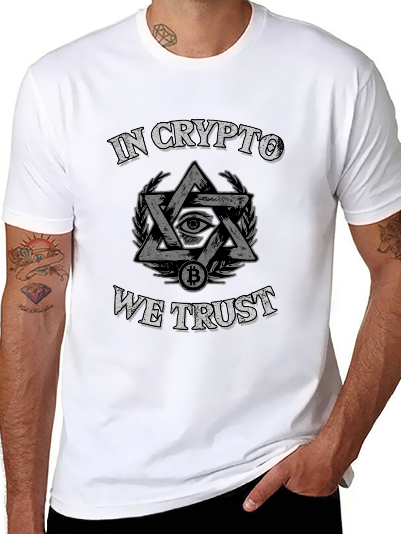 In Crypto We Trust Graphic T-Shirt