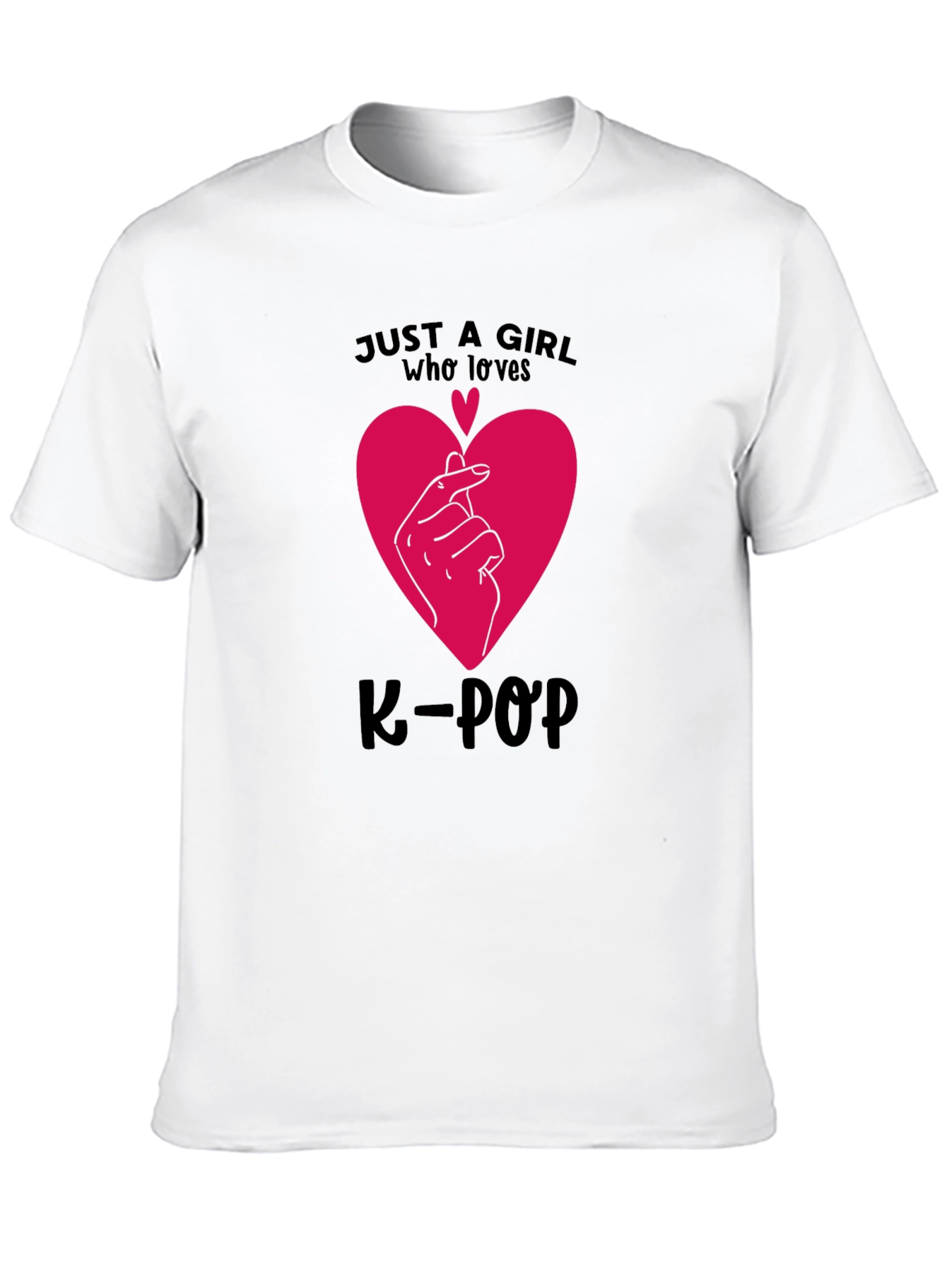 K-Pop Heart Graphic Tee