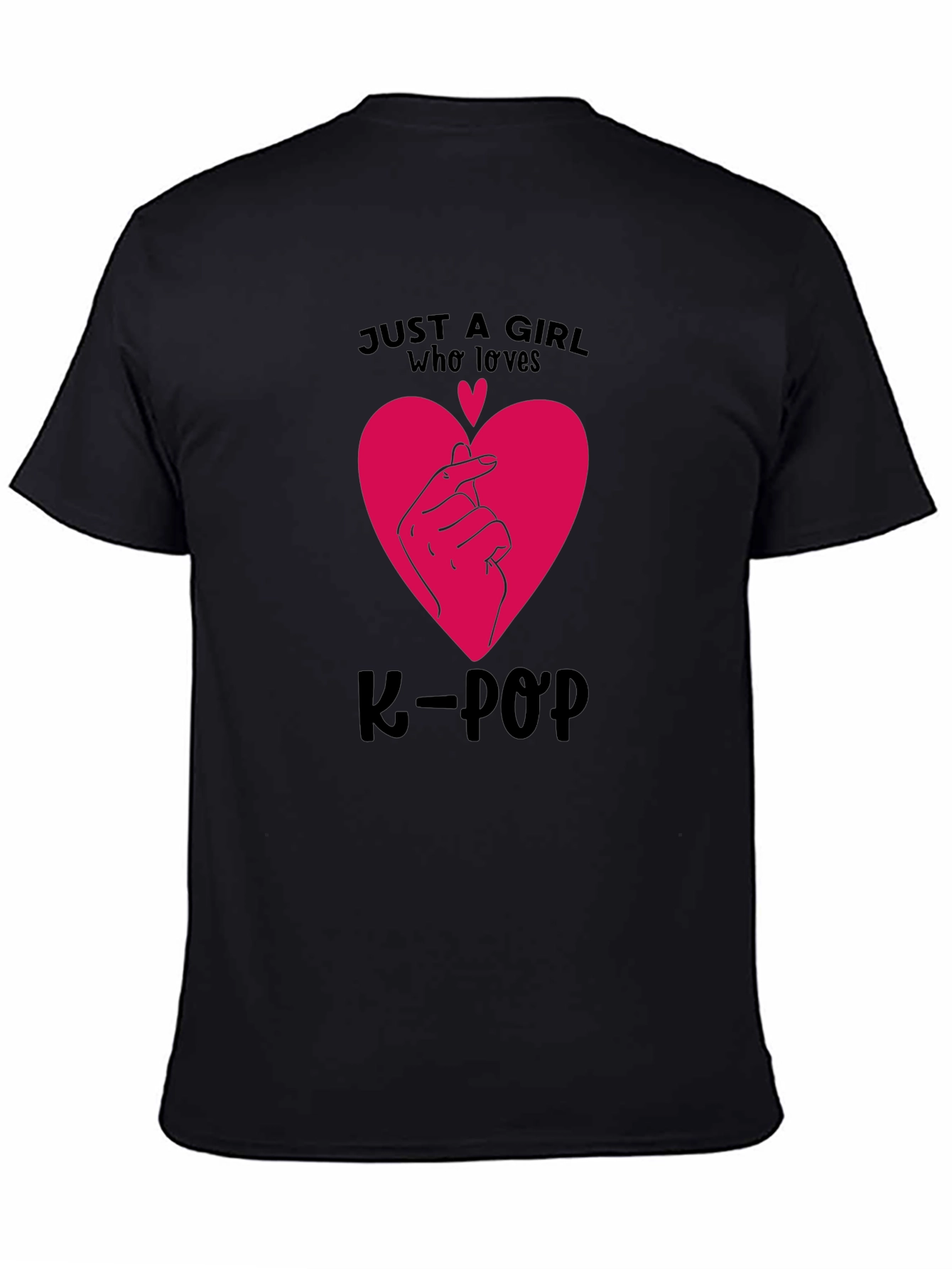 K-Pop Heart Graphic Tee