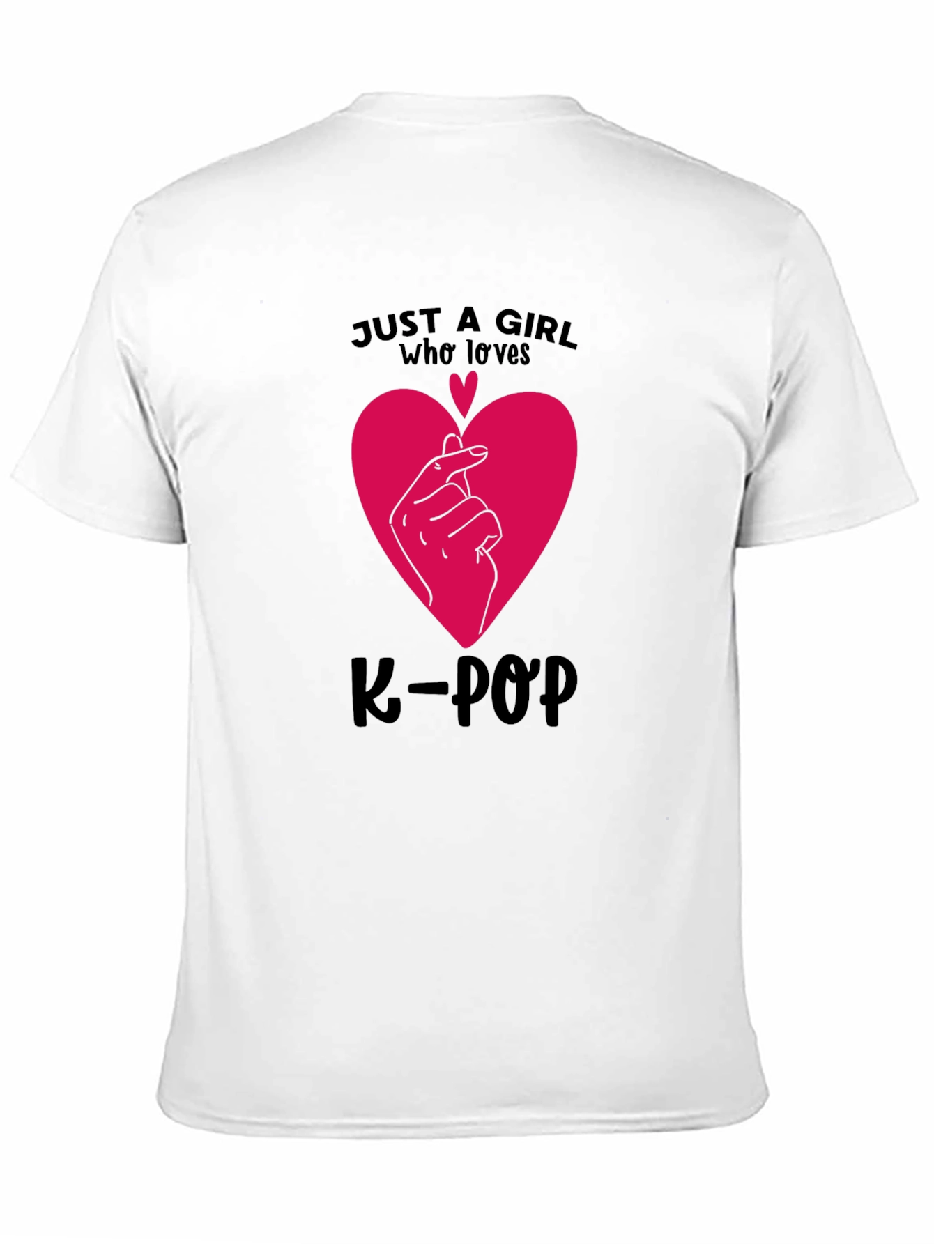 K-Pop Heart Graphic Tee