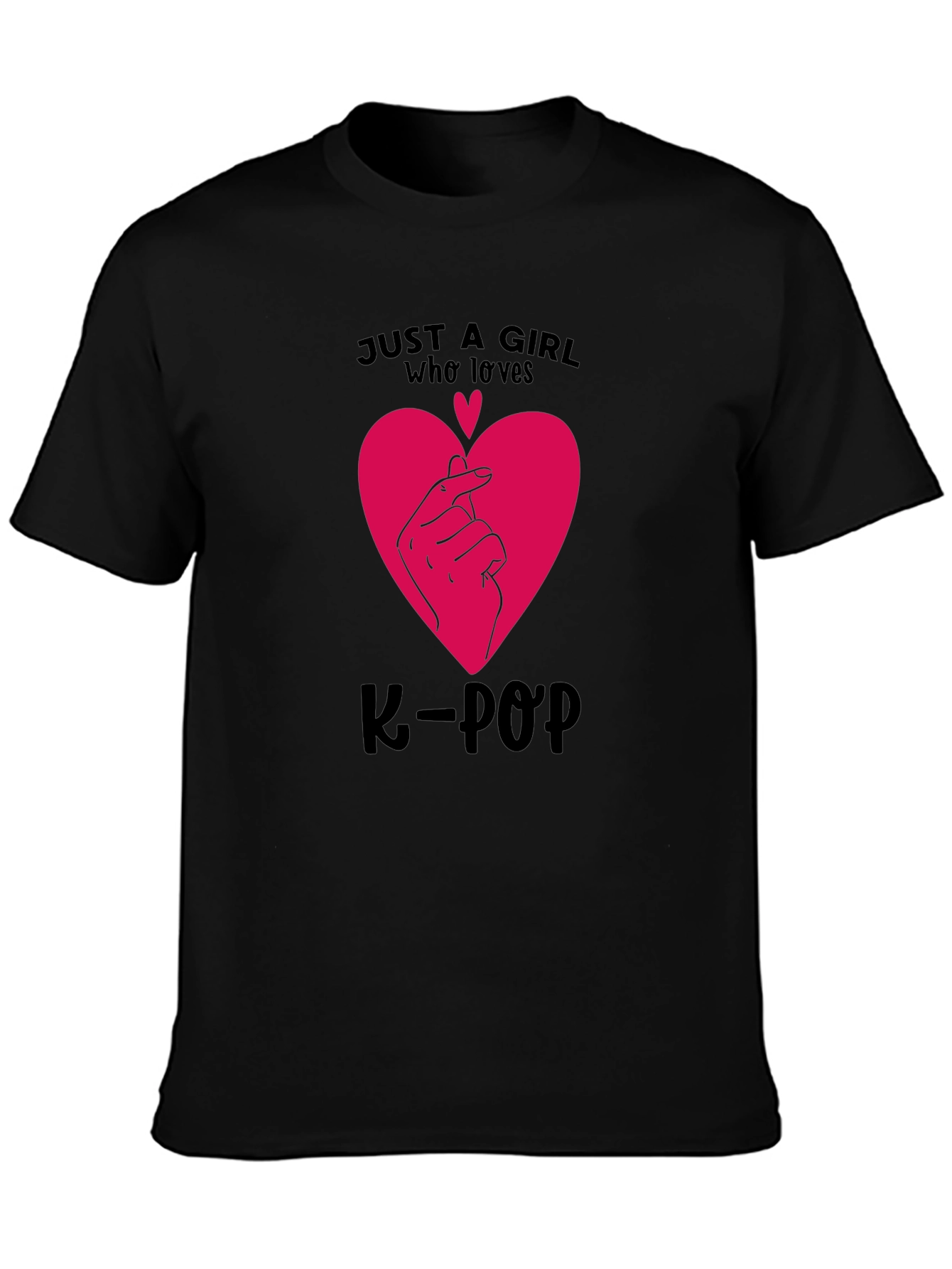K-Pop Heart Graphic Tee