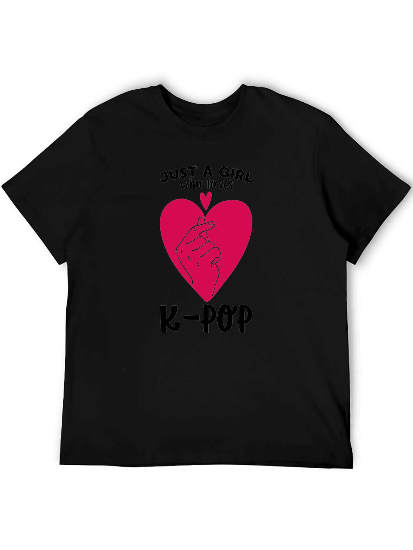 K-Pop Heart Graphic Tee